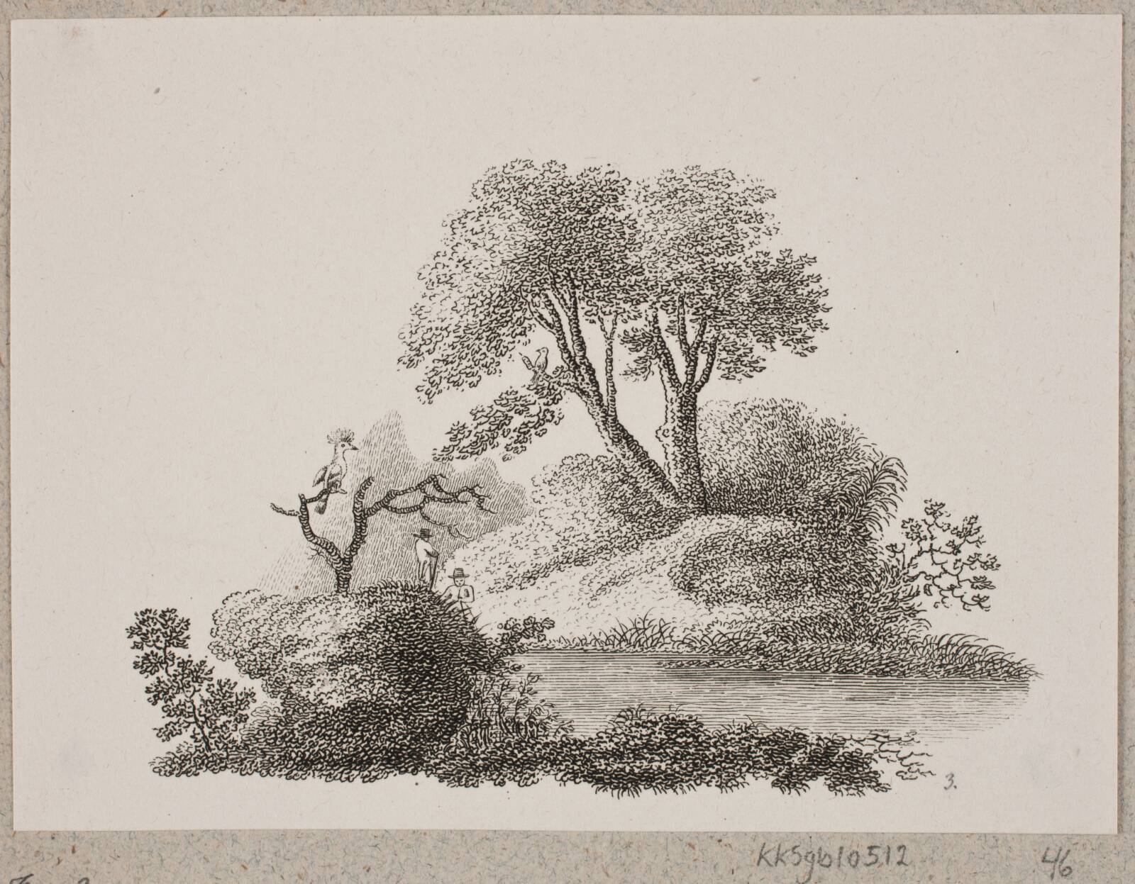 Hærfuglen og nattergalen, Oluf Olufsen Bagge, 1831-1833