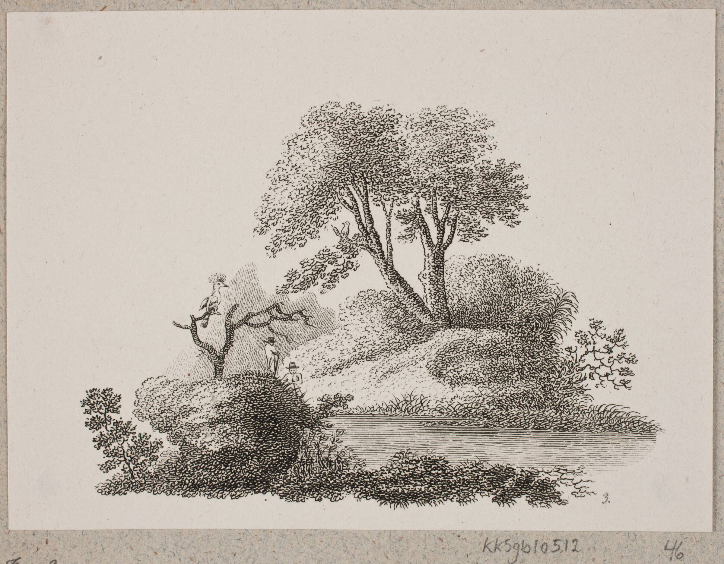 Hærfuglen og nattergalen, Oluf Olufsen Bagge, 1831-1833