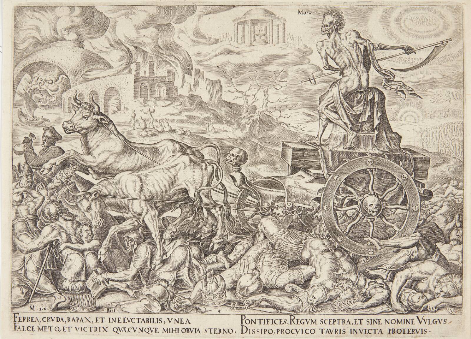 Dødens triumf, Philips Galle, 1563-1566