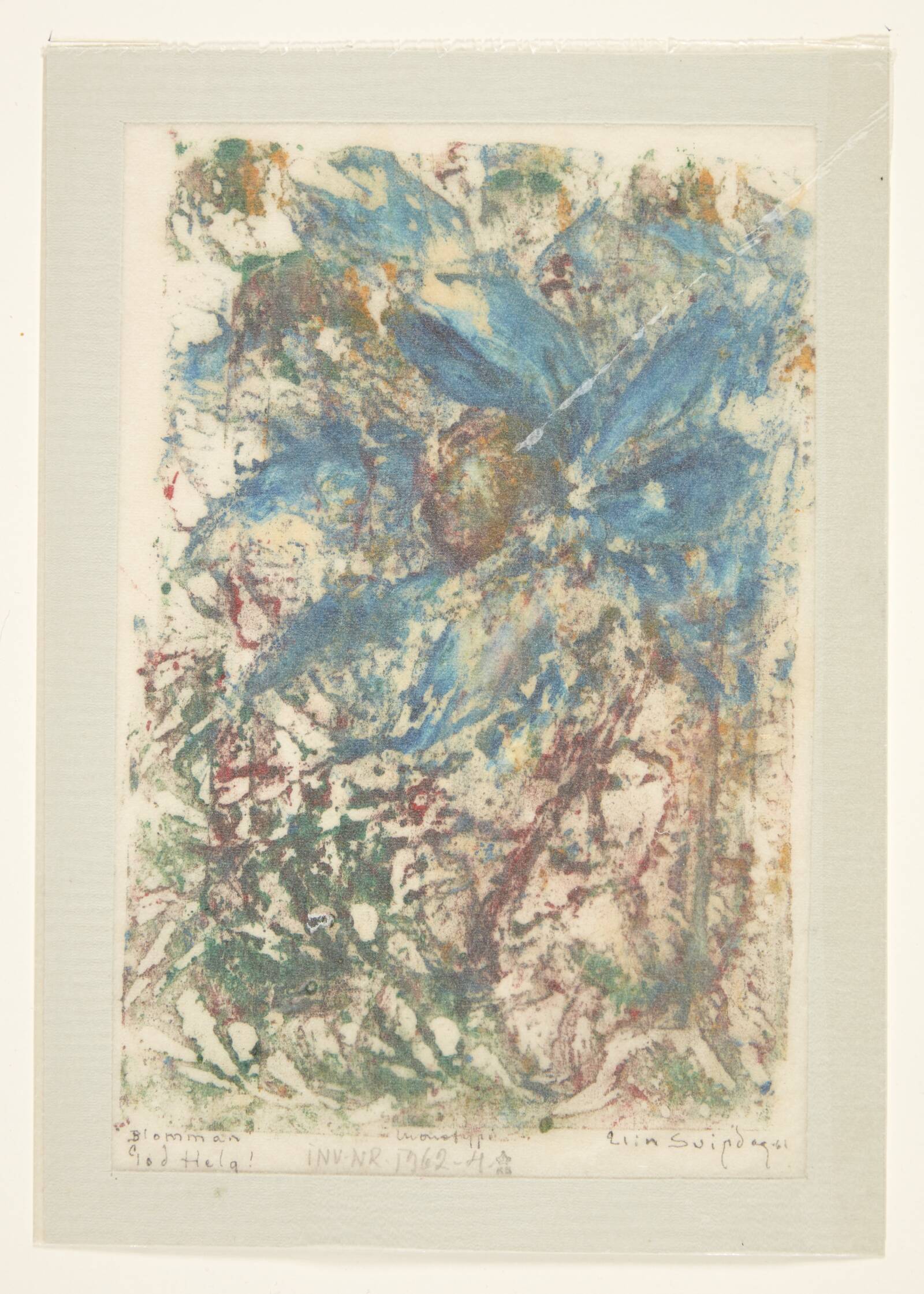 "Blommar", Elin Svipdag, 1961