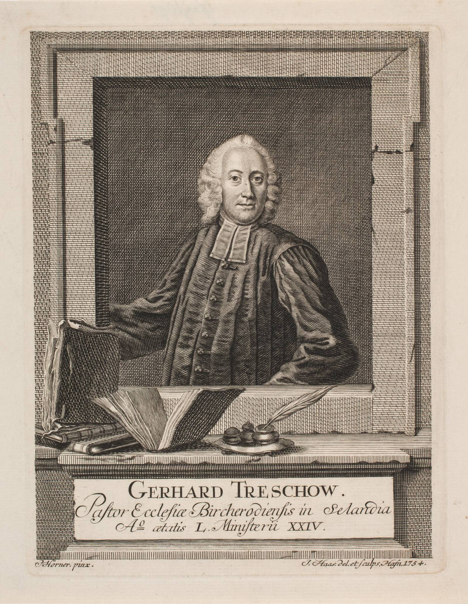 Gerhard Treschow, Jonas Haas, 1754