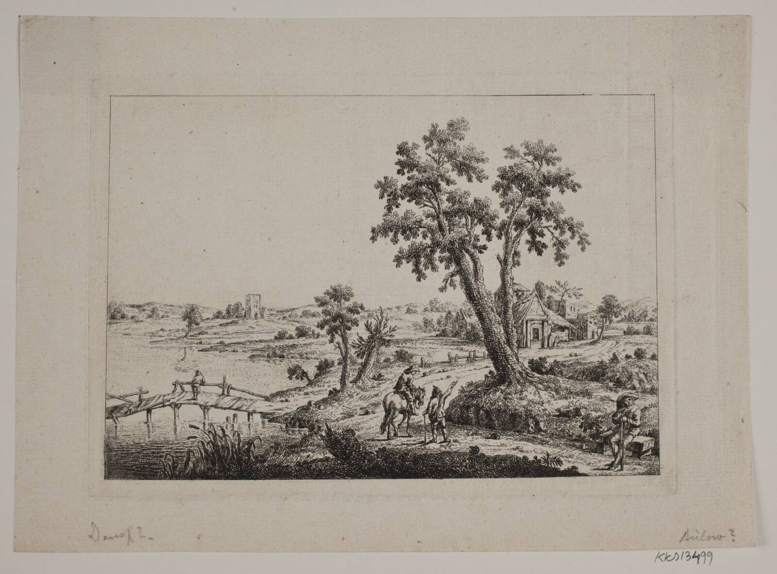 Landskaber, Johan Bülow, 1751-1828