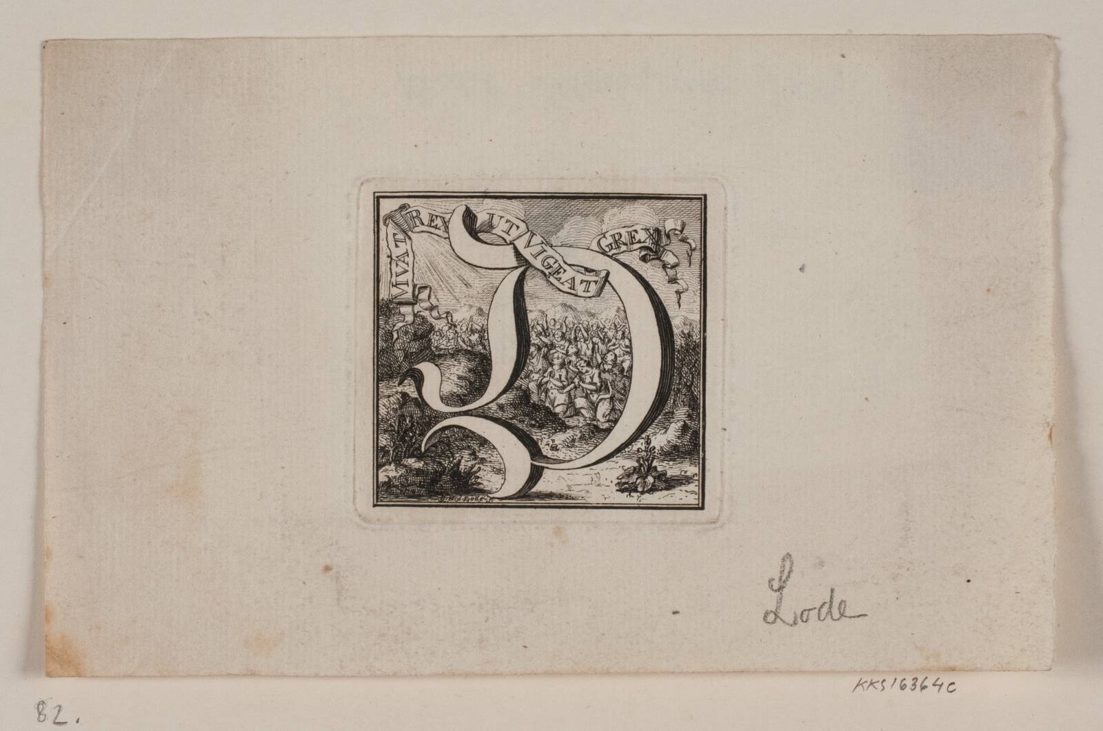 Initial til Frederik IV's Salvingsakt, Odvardt Helmoldt de Lode, 1749