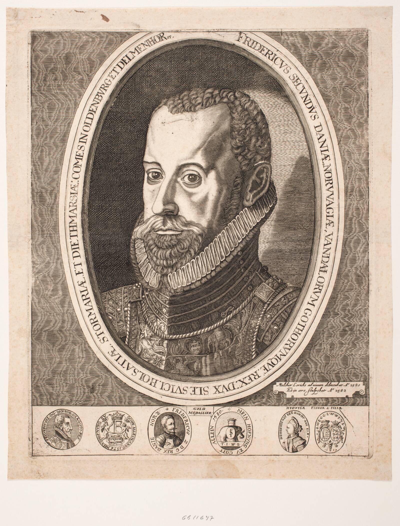 Kong Frederik II, Ubekendt, 1680