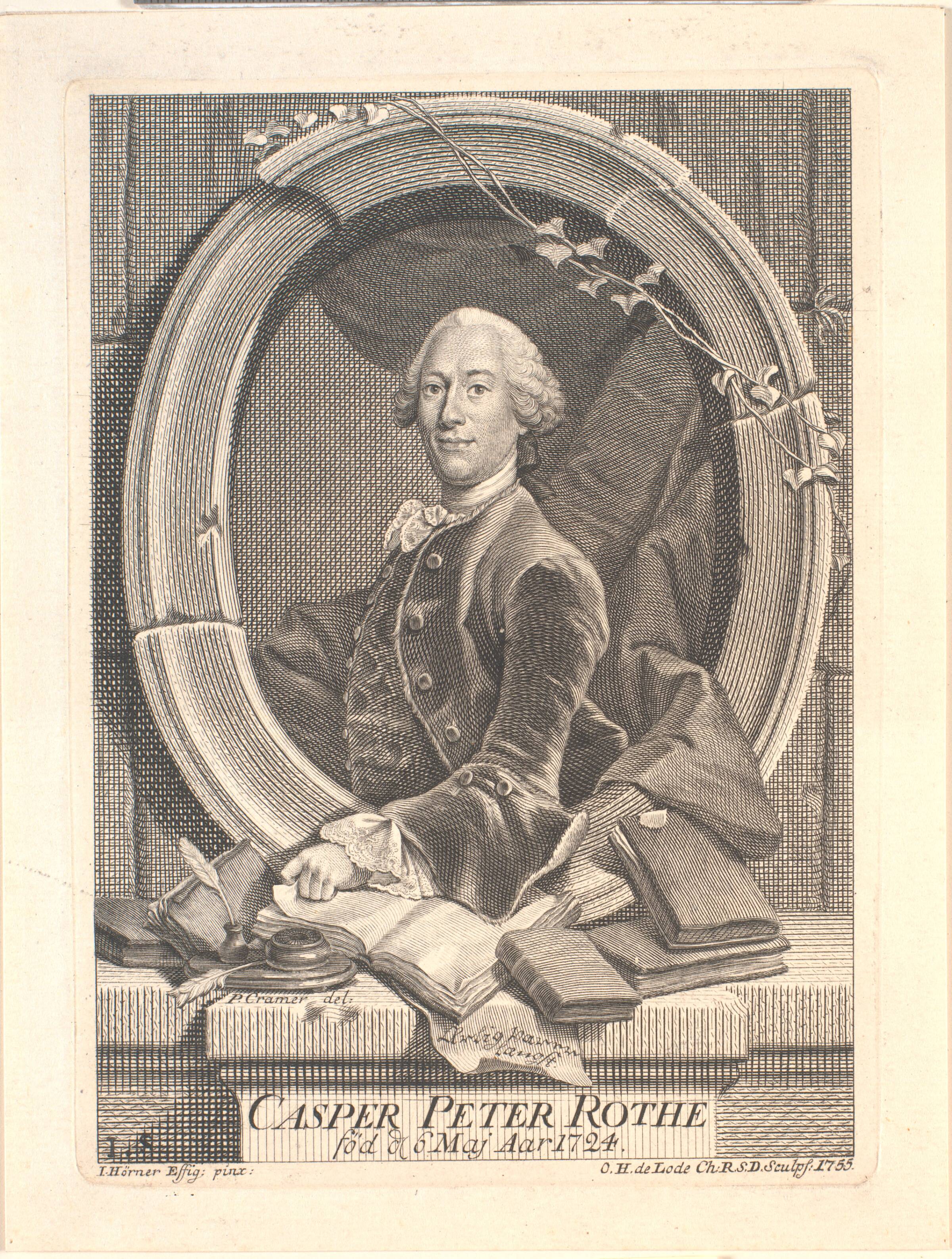 Casper Peter Rohte, Odvardt Helmoldt de Lode, 1755