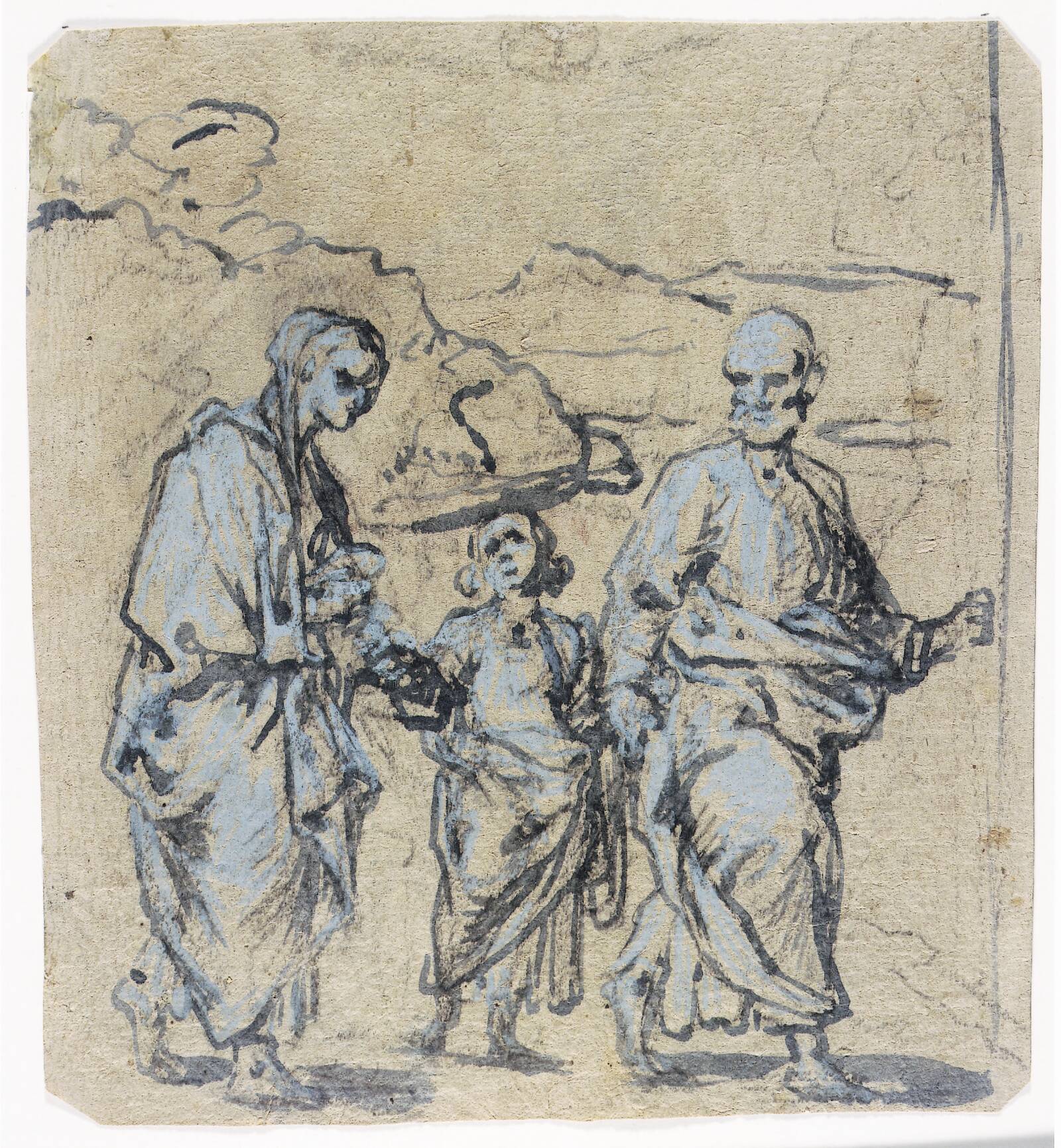 Trinitas terrestris, Belisario Corenzio, 1558-1646