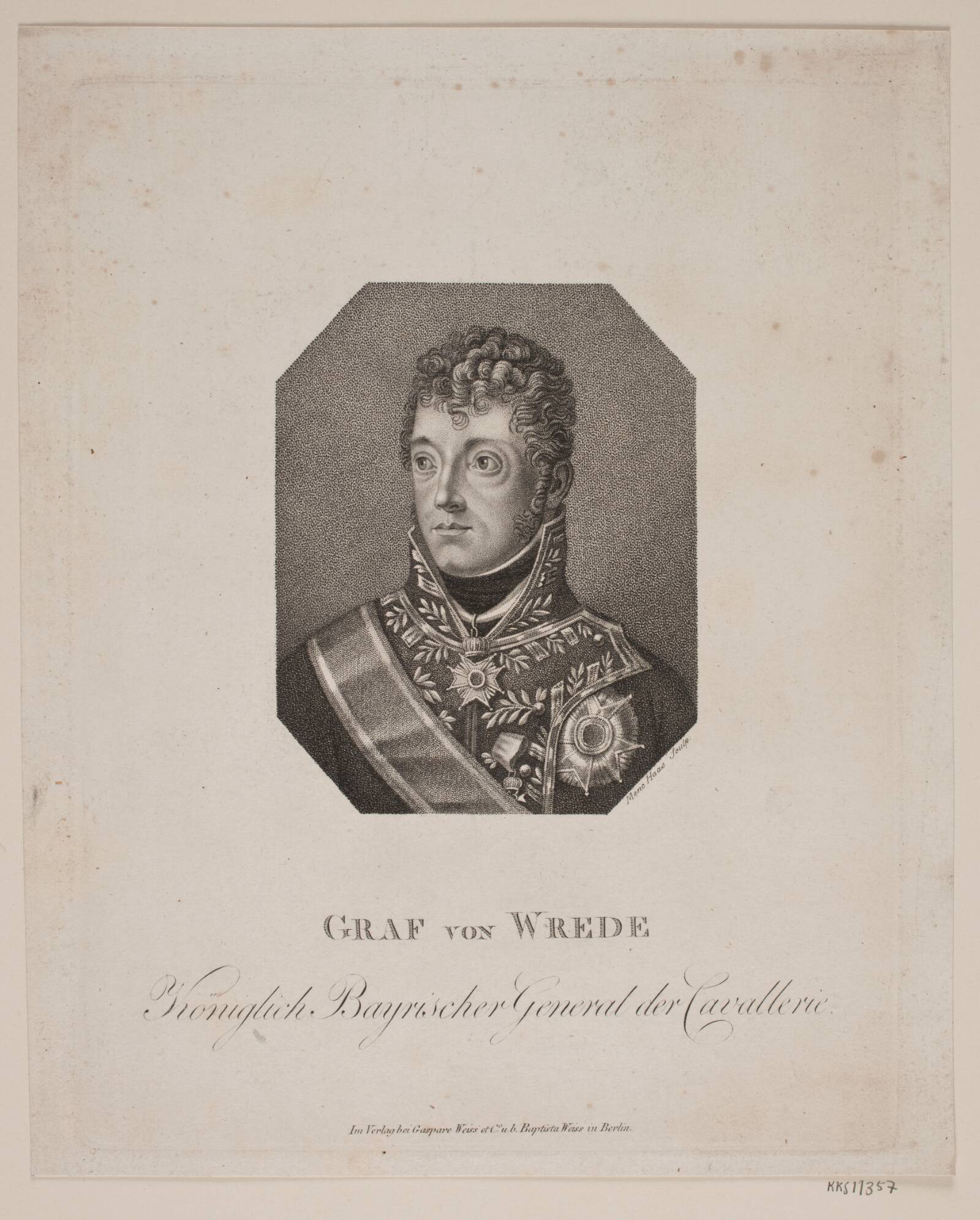 Graf von Wrede, Meno Haas, 1752-1833