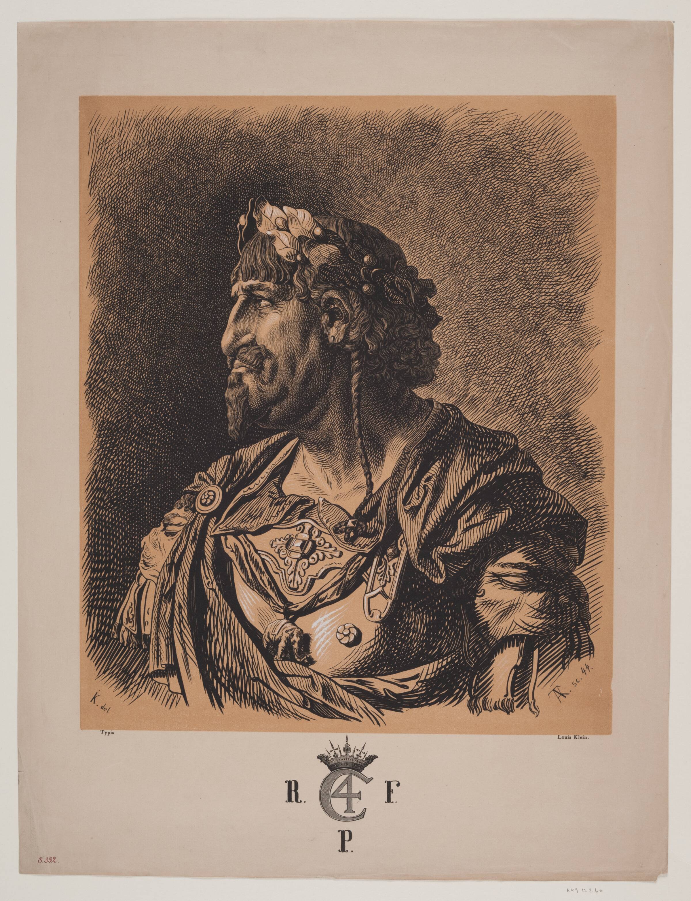Christian IV, Axel Theodor Kittendorff, 1844