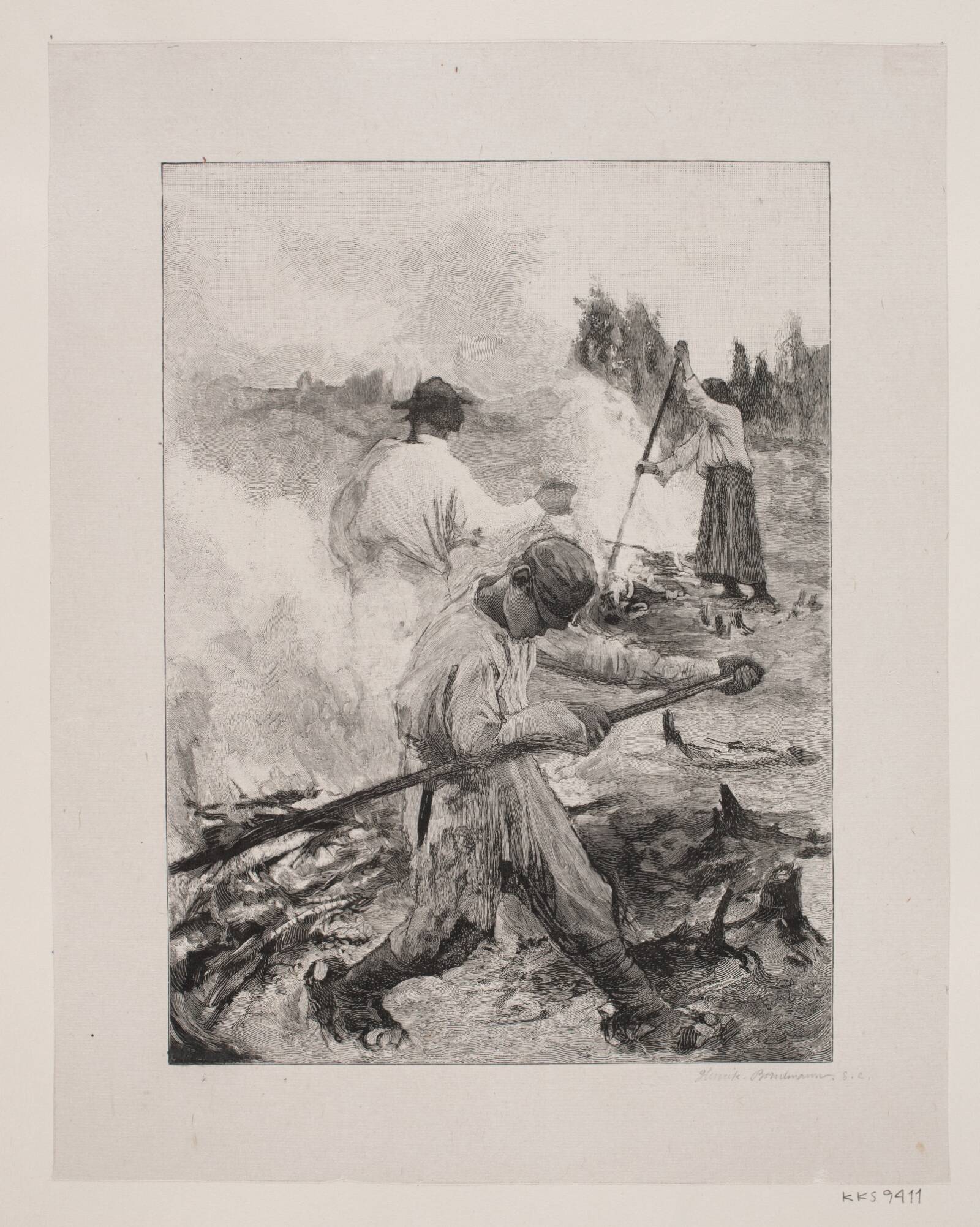 Kulsviere, Henrik Bornemann, 1891-1899