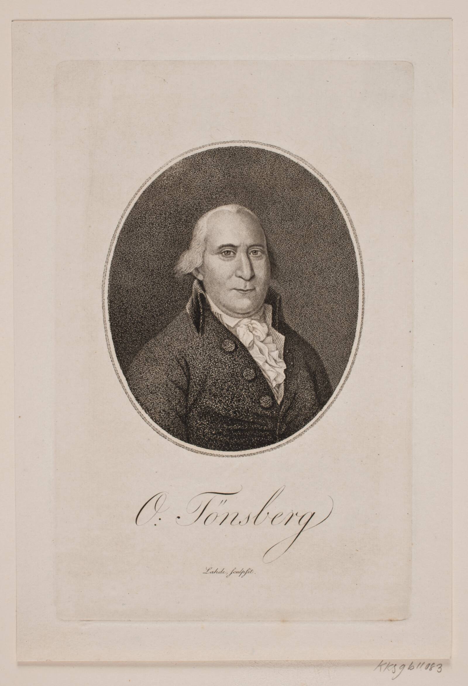 Otto Thott Tønsberg, Gerhard Ludvig Lahde, 1765-1833