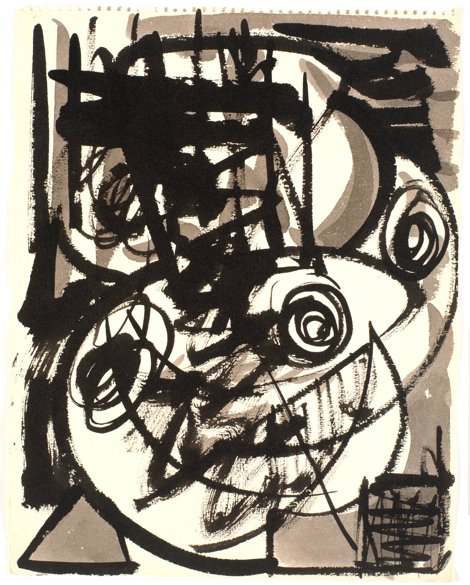 Figuration, Richard Mortensen, 1945-1948