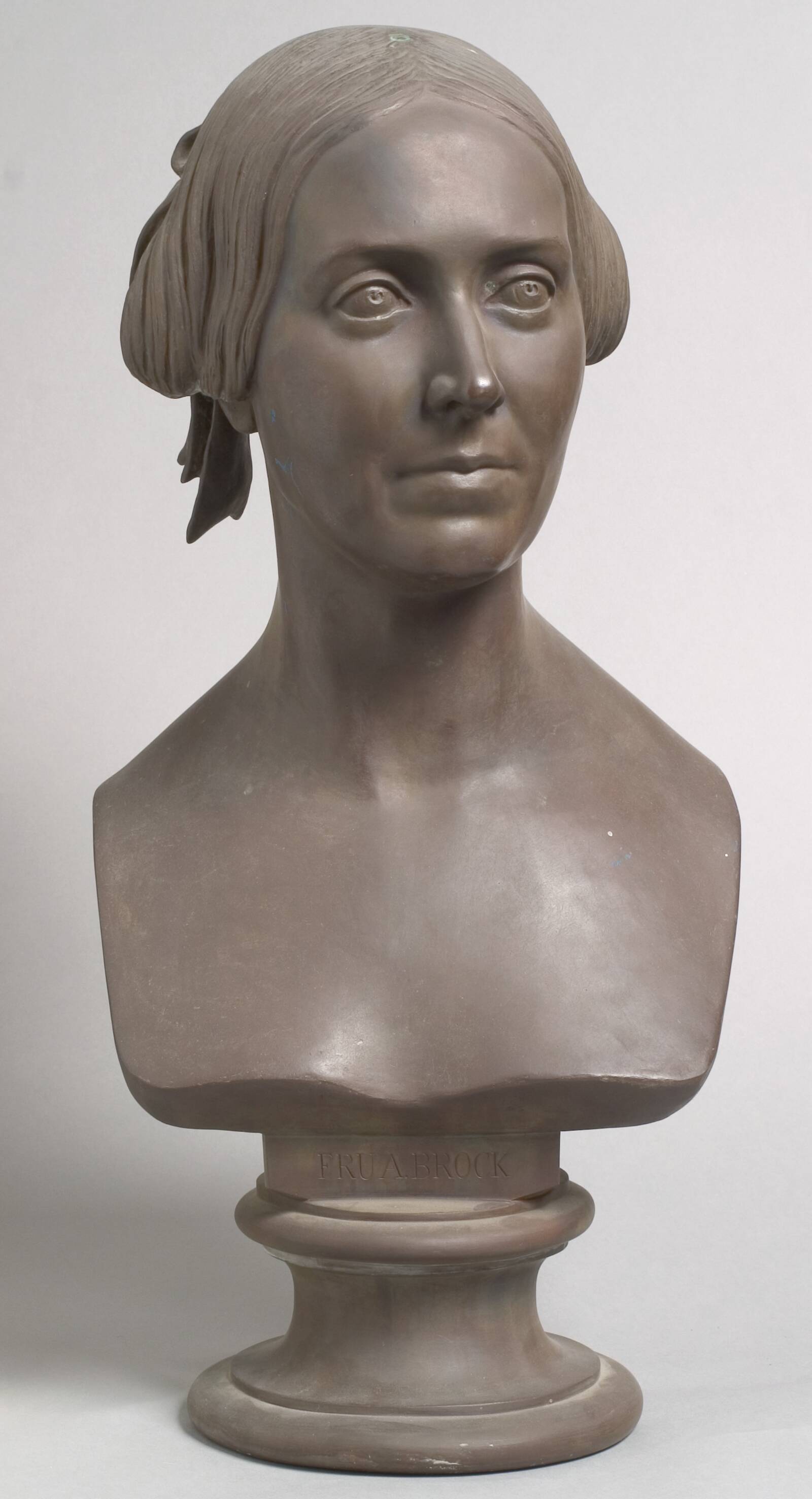 Amalie Brock, H.W. Bissen, 1856
