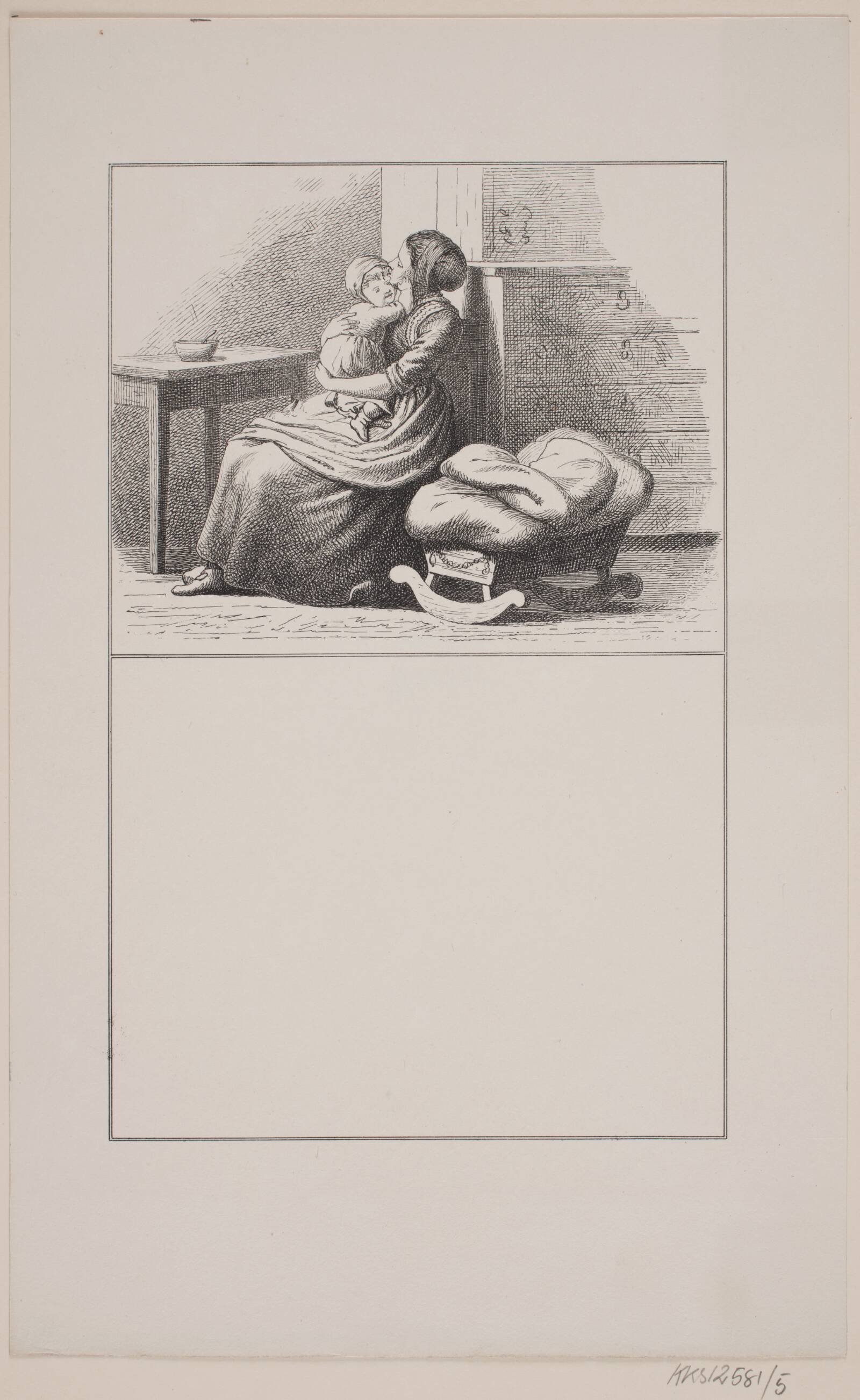 Barnets hjem, Adolph Kittendorff, 1862