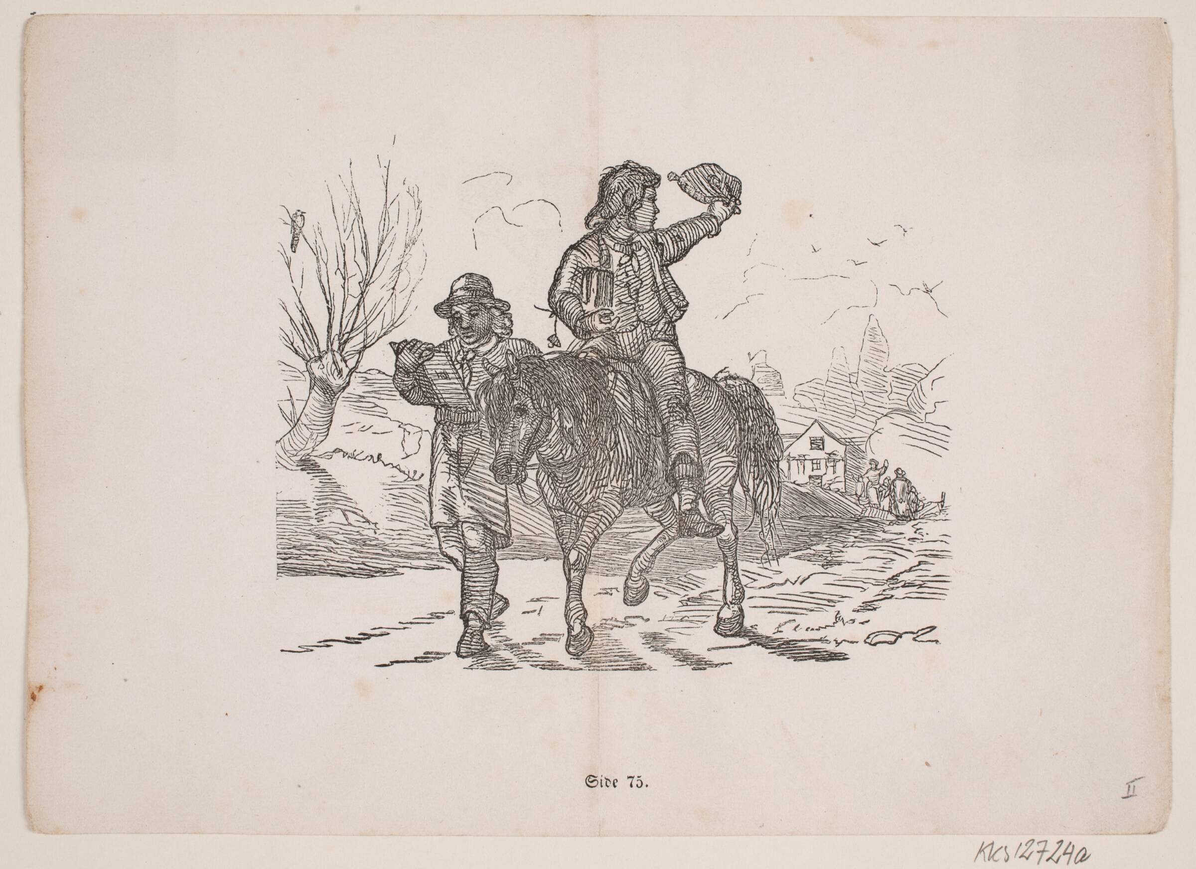Illustration til Kennedy, Anna Ross, Johan Frederik Rosenstand, 1820-1887