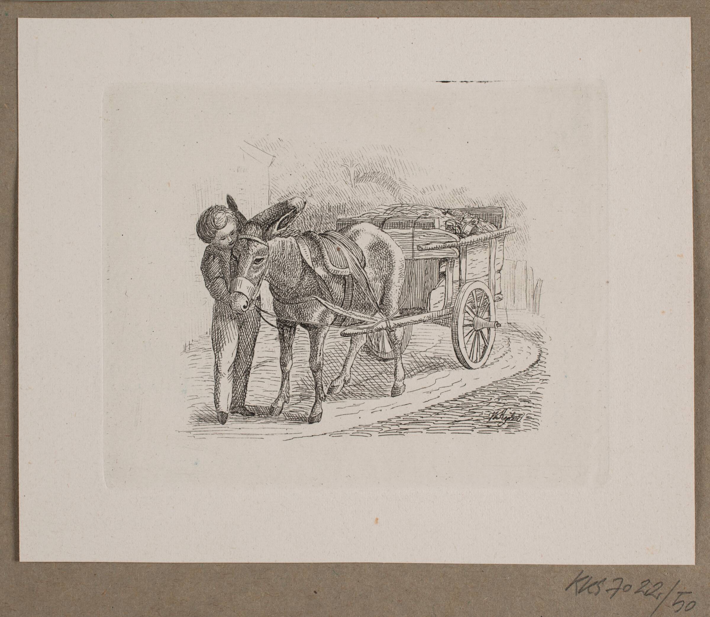 Illustration til O. Specter, "Fabler for Børn", Vilhelm Kyhn, 1838