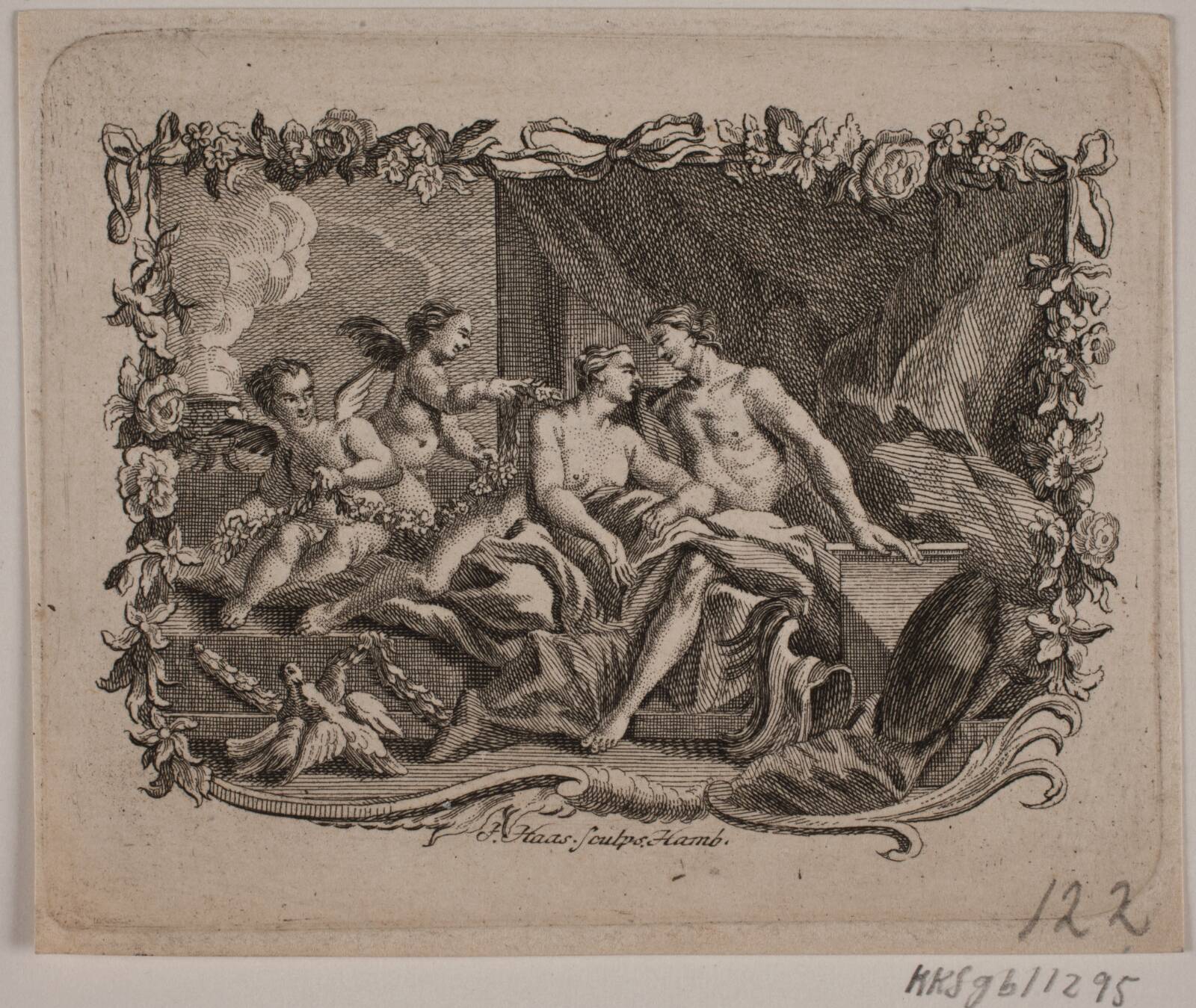 Vignet, Jonas Haas, 1720-1775