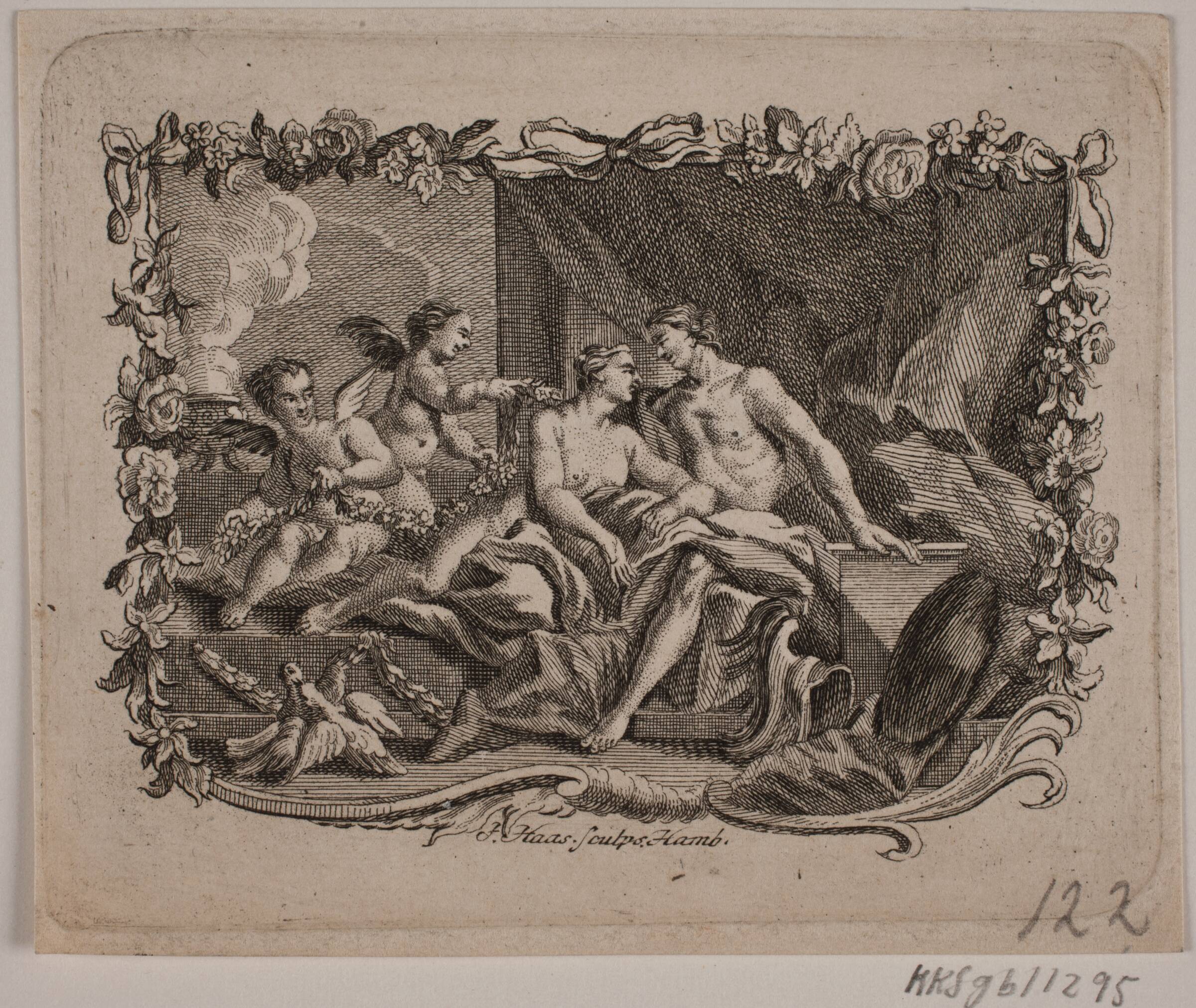 Vignet, Jonas Haas, 1720-1775