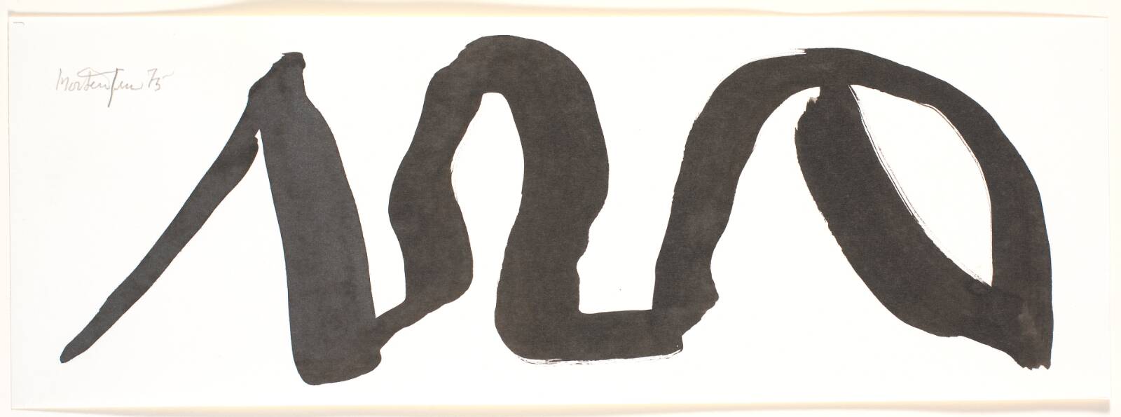 Uden titel, Richard Mortensen, 1975