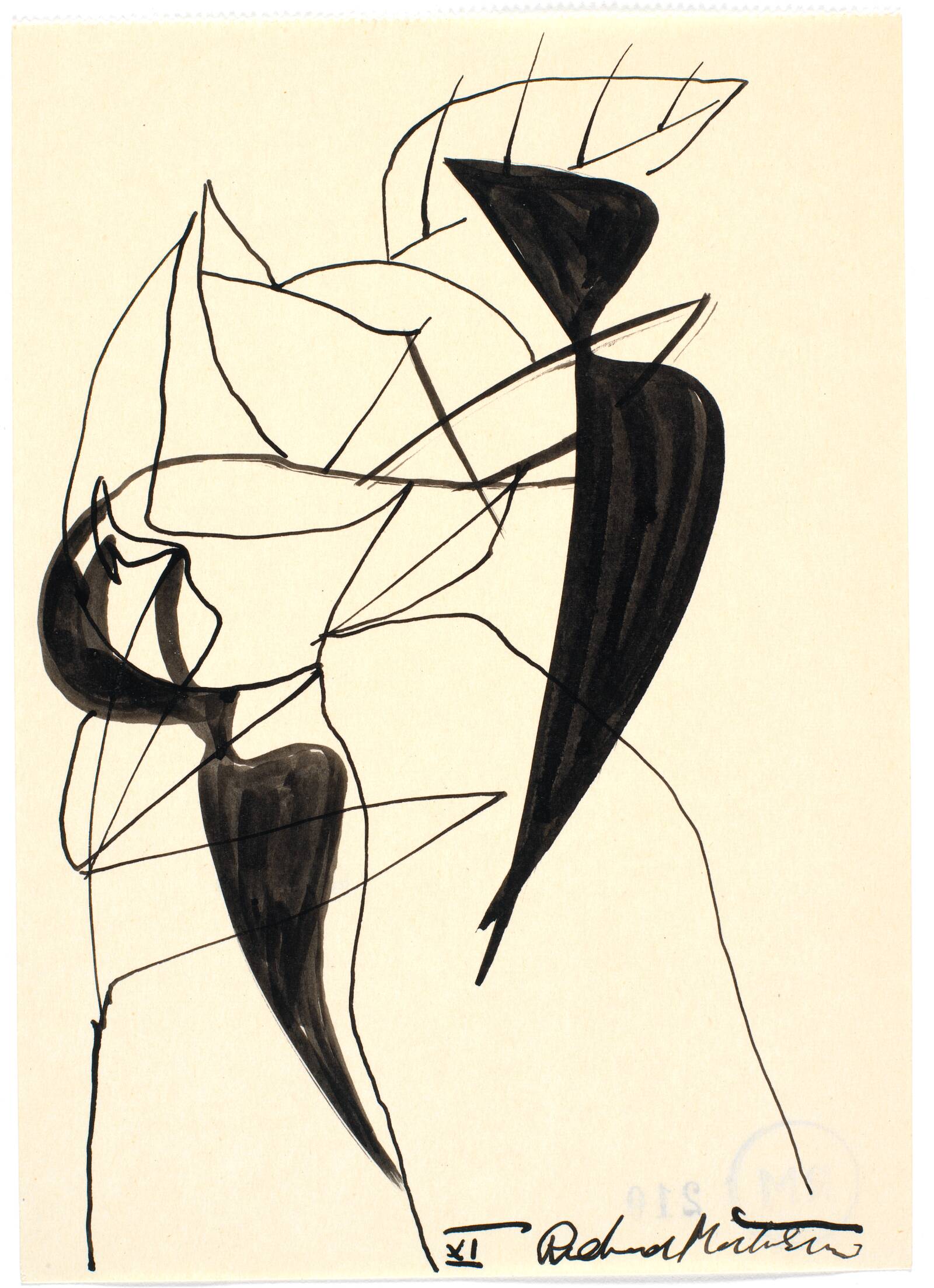 Botanisk figuration, Richard Mortensen, 1937