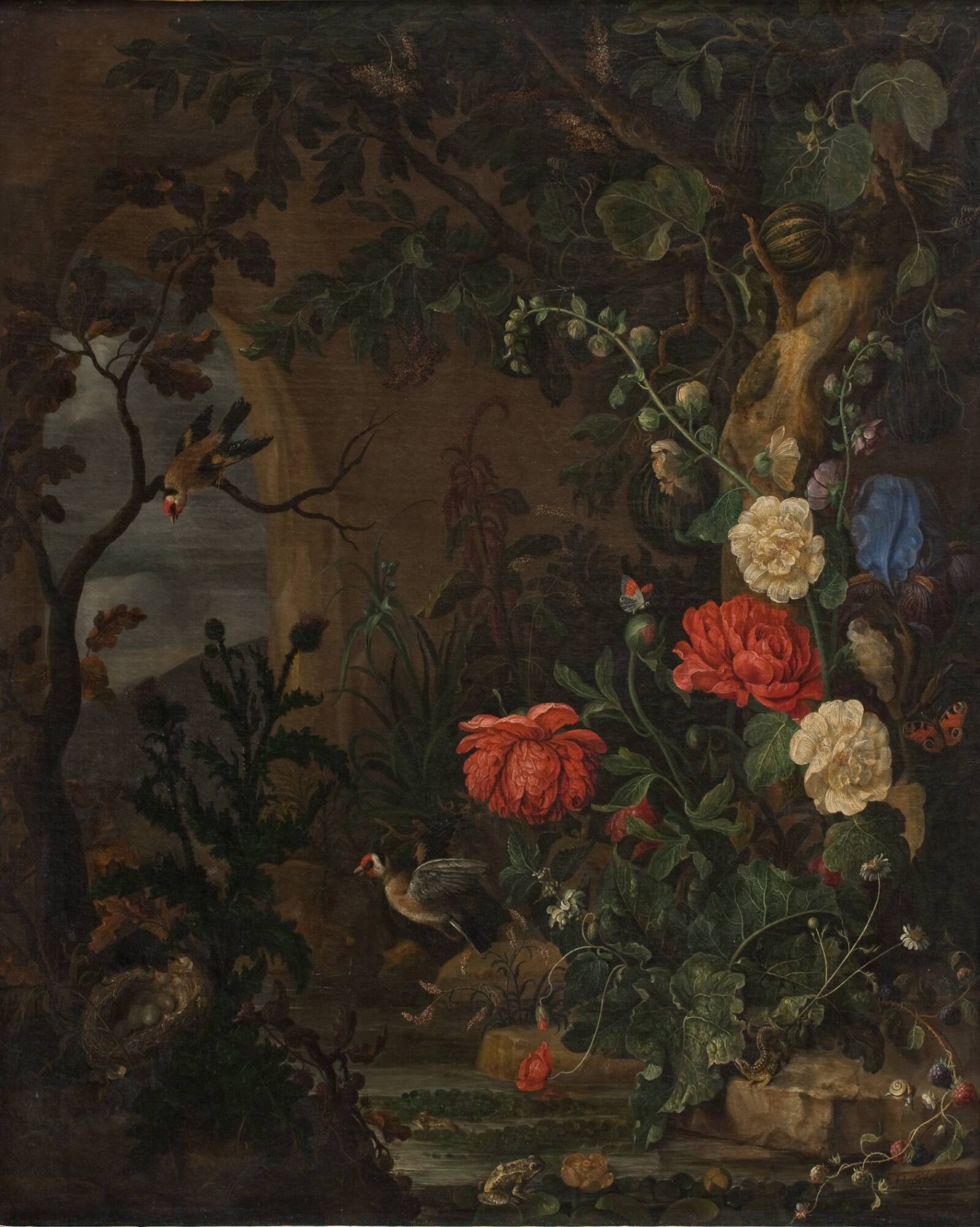 Blomster, Hendrik Schoock, 1645-1707