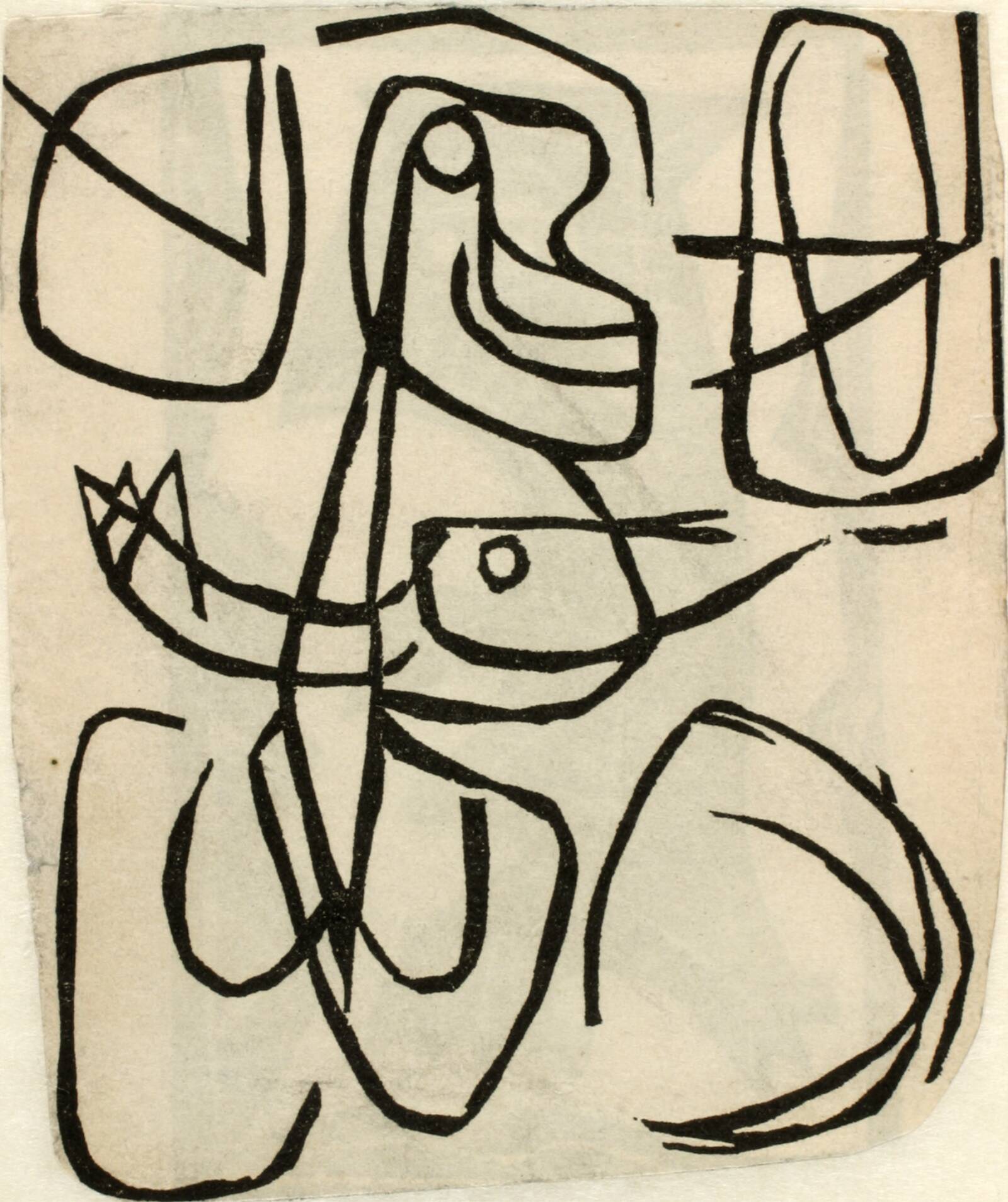 Uden titel, Asger Jorn, 1941