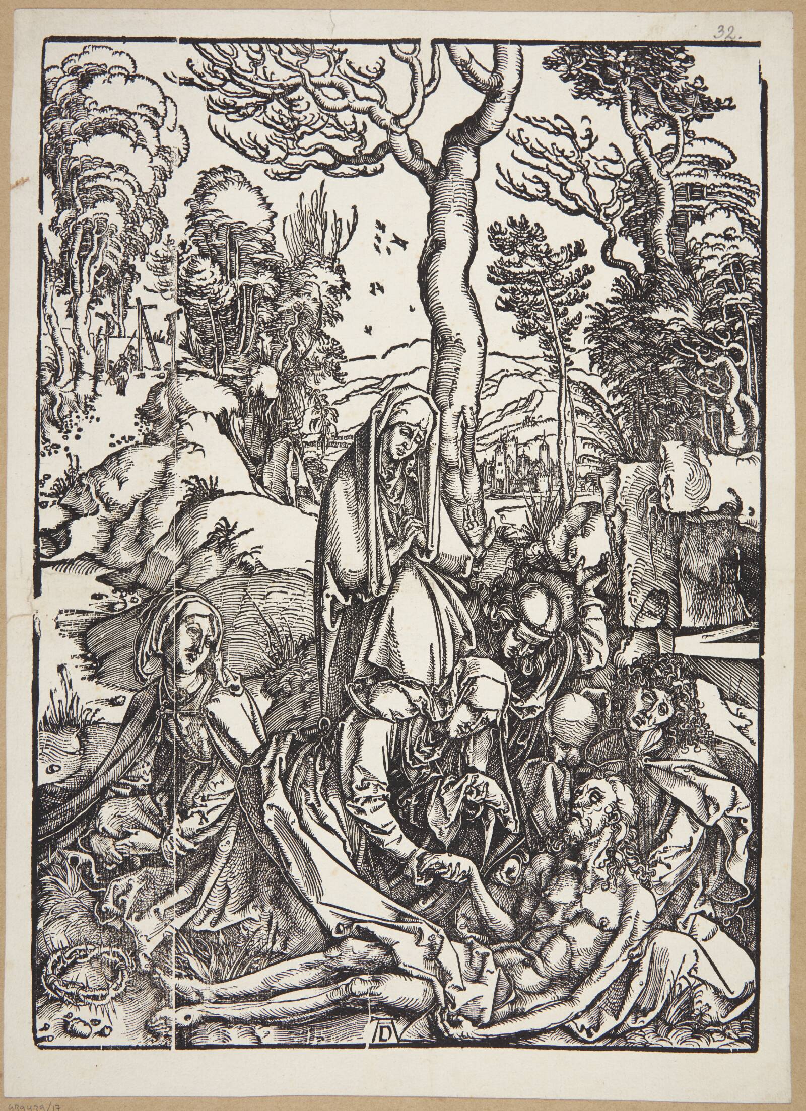 Begrædelsen, Albrecht Dürer, 1496-1499