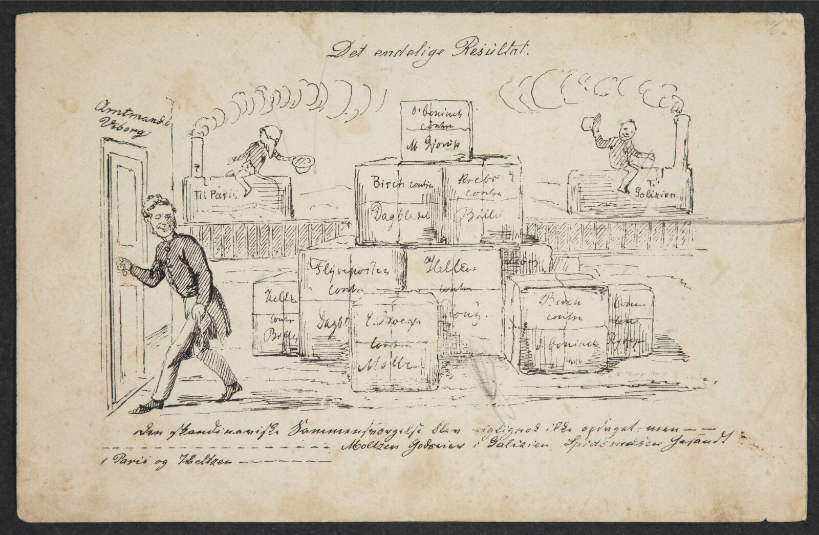 "Det endelige Resultat", Klæstrup, P.C., 1865