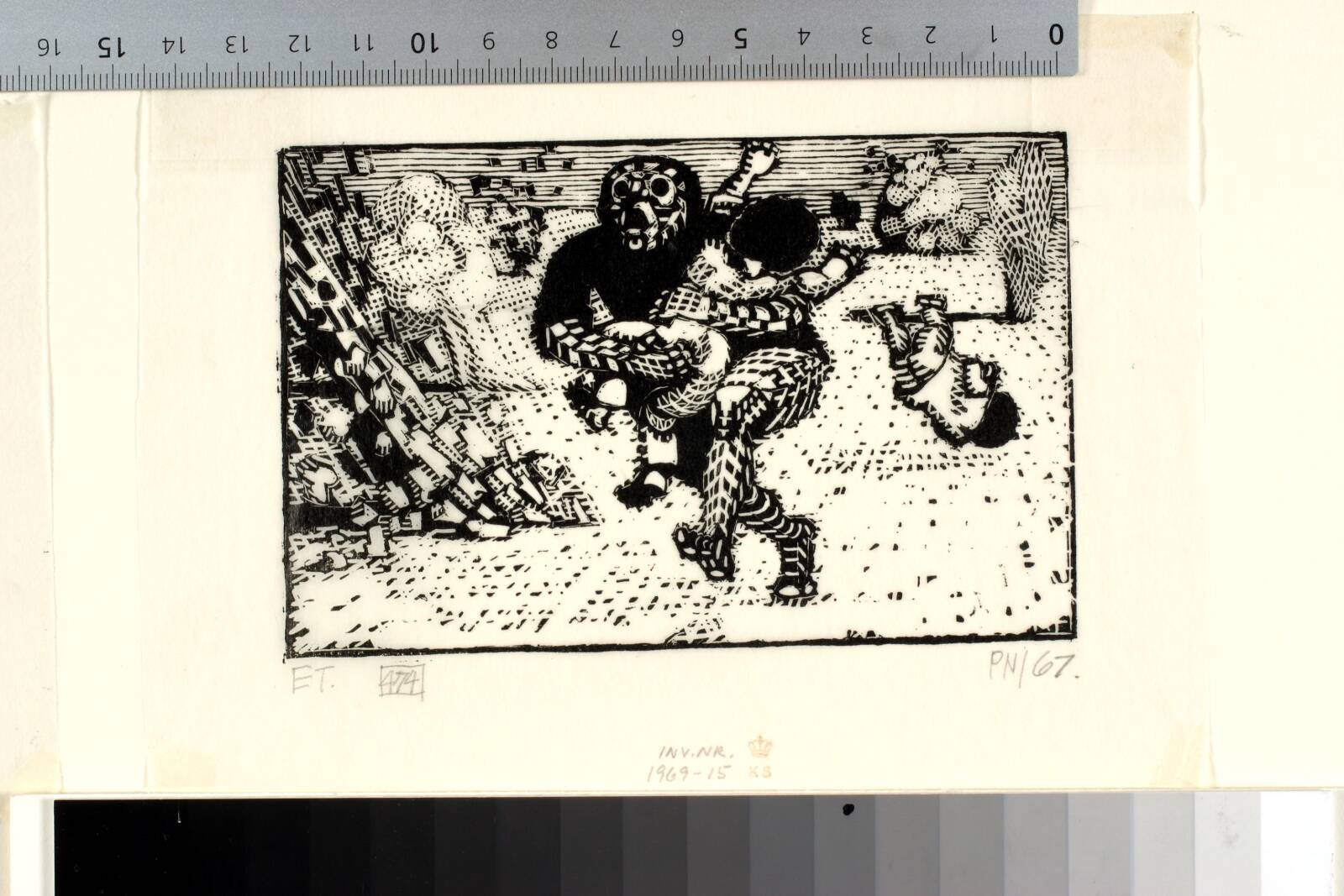 Ofrene, Palle Nielsen, 1967