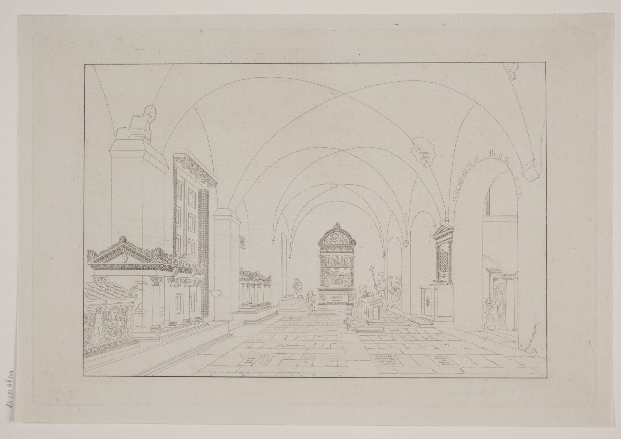 Basilica S. Lorenzo, G.F. Hetsch, 1819