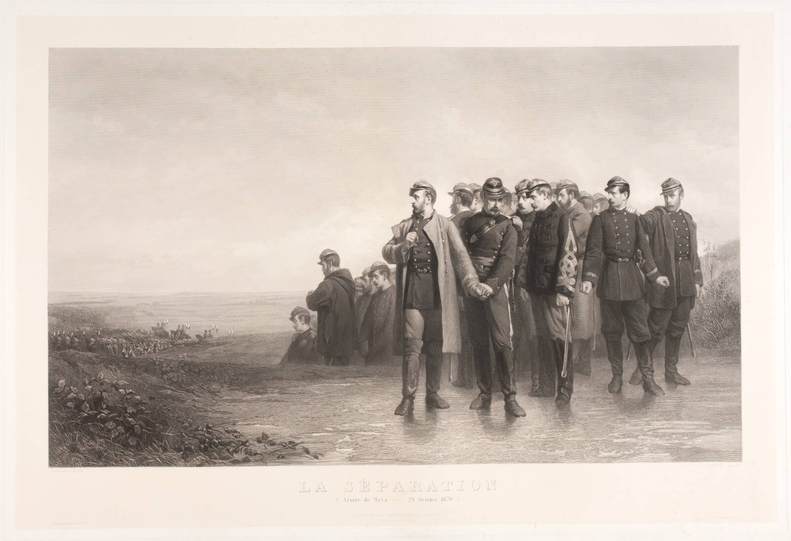 Afskeden, Joel Ballin, 1871-1875