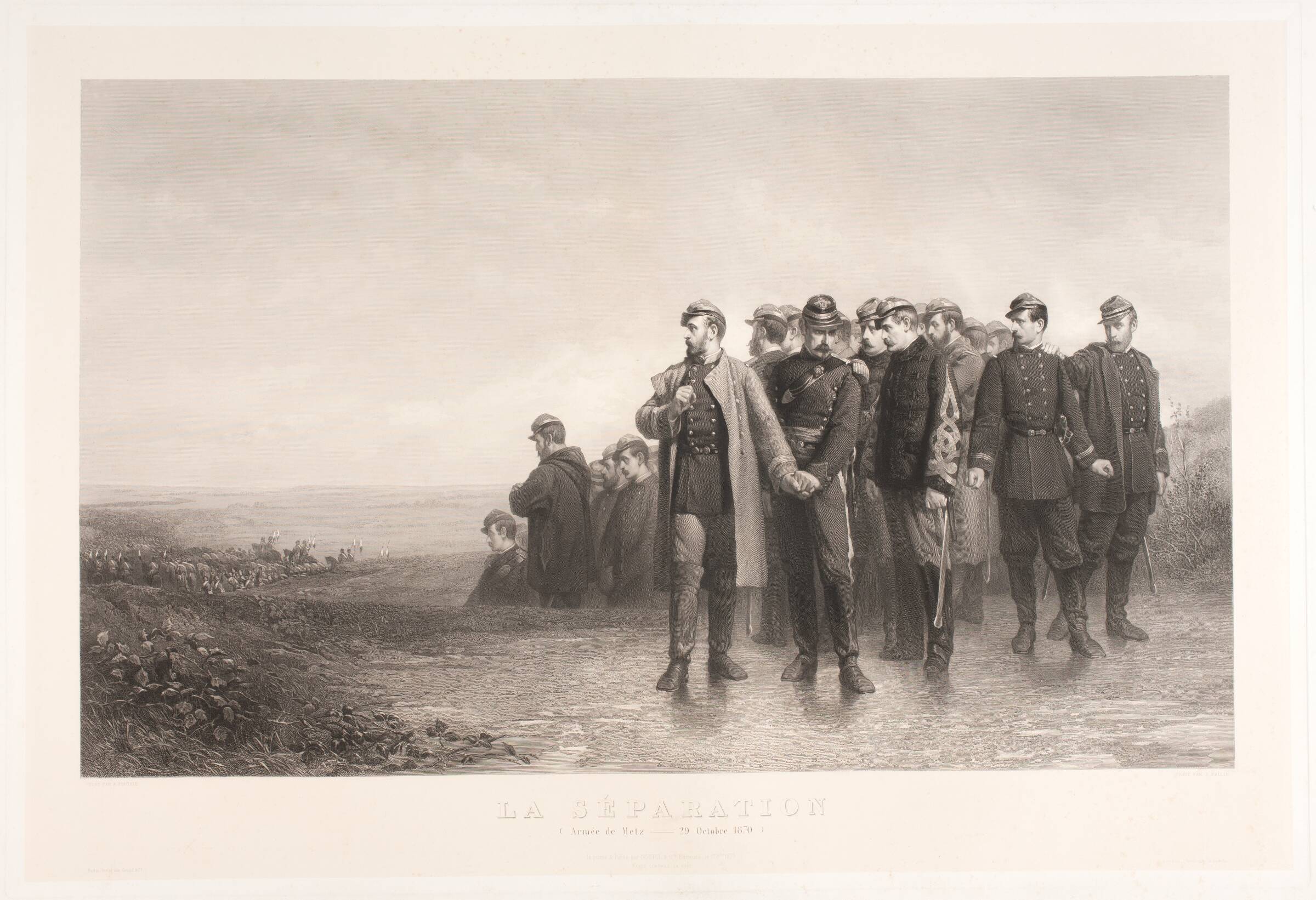 Afskeden, Joel Ballin, 1871-1875