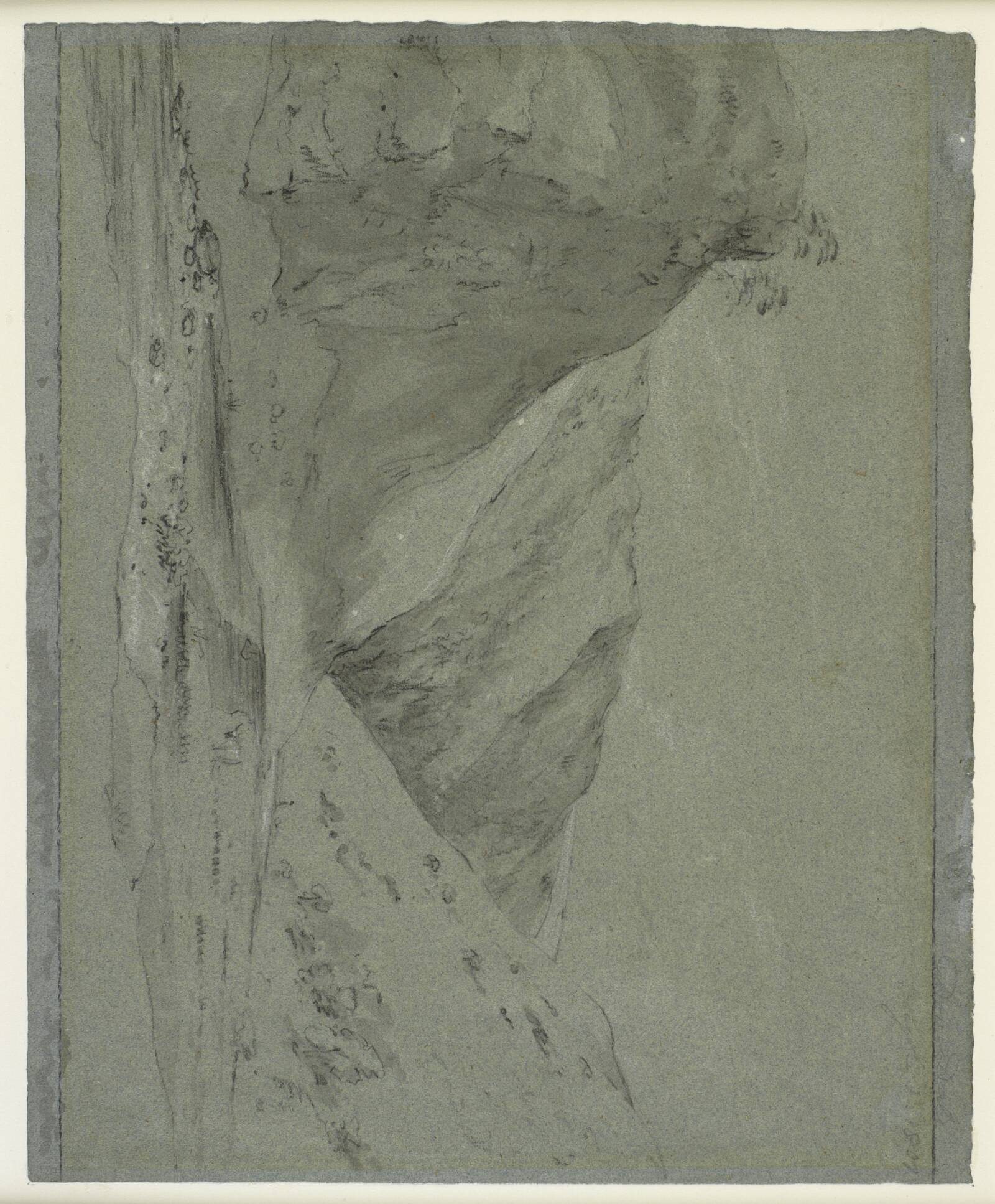 Dallandskab. Dove Dale, John Constable, 1801