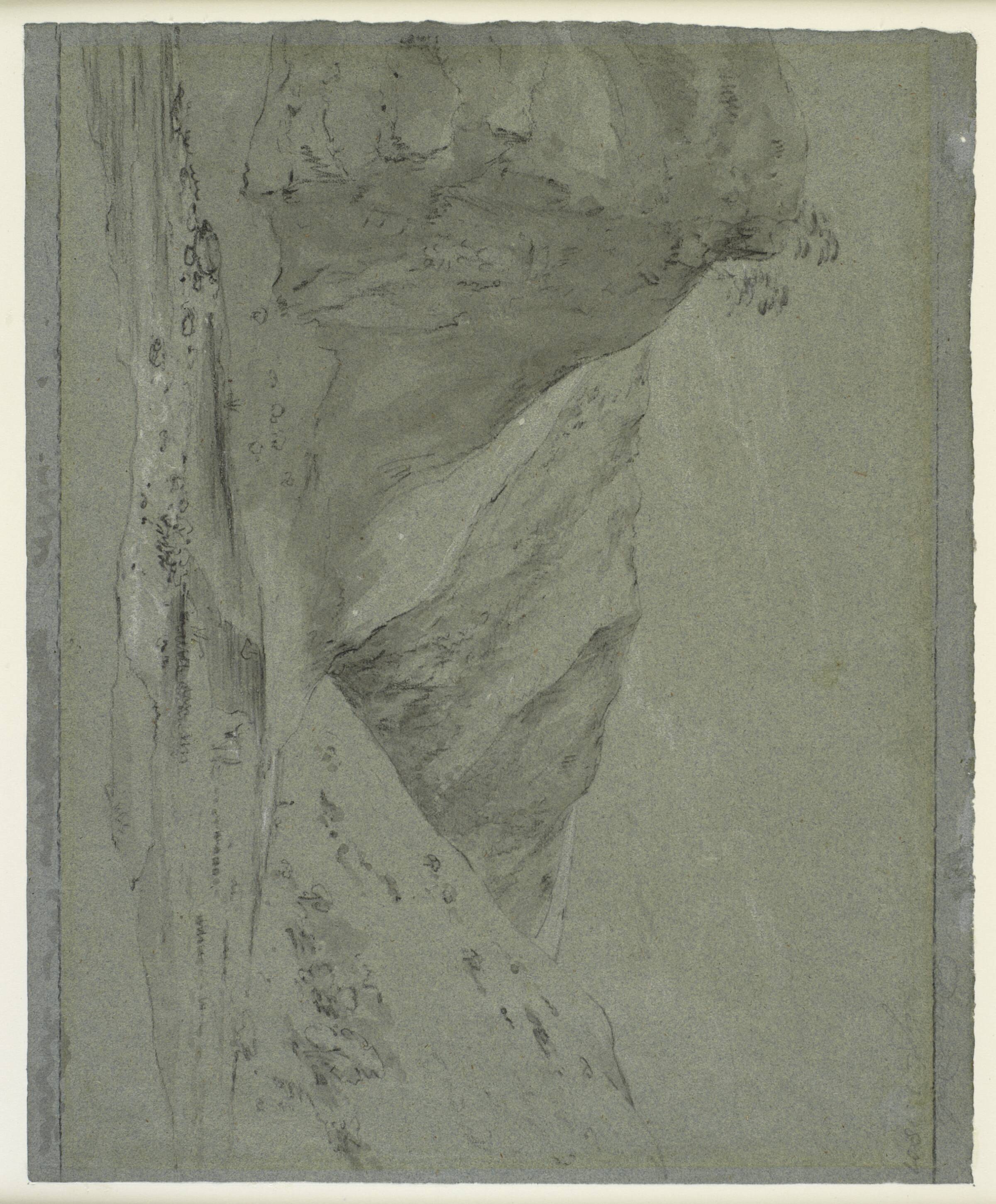 Dallandskab. Dove Dale, John Constable, 1801