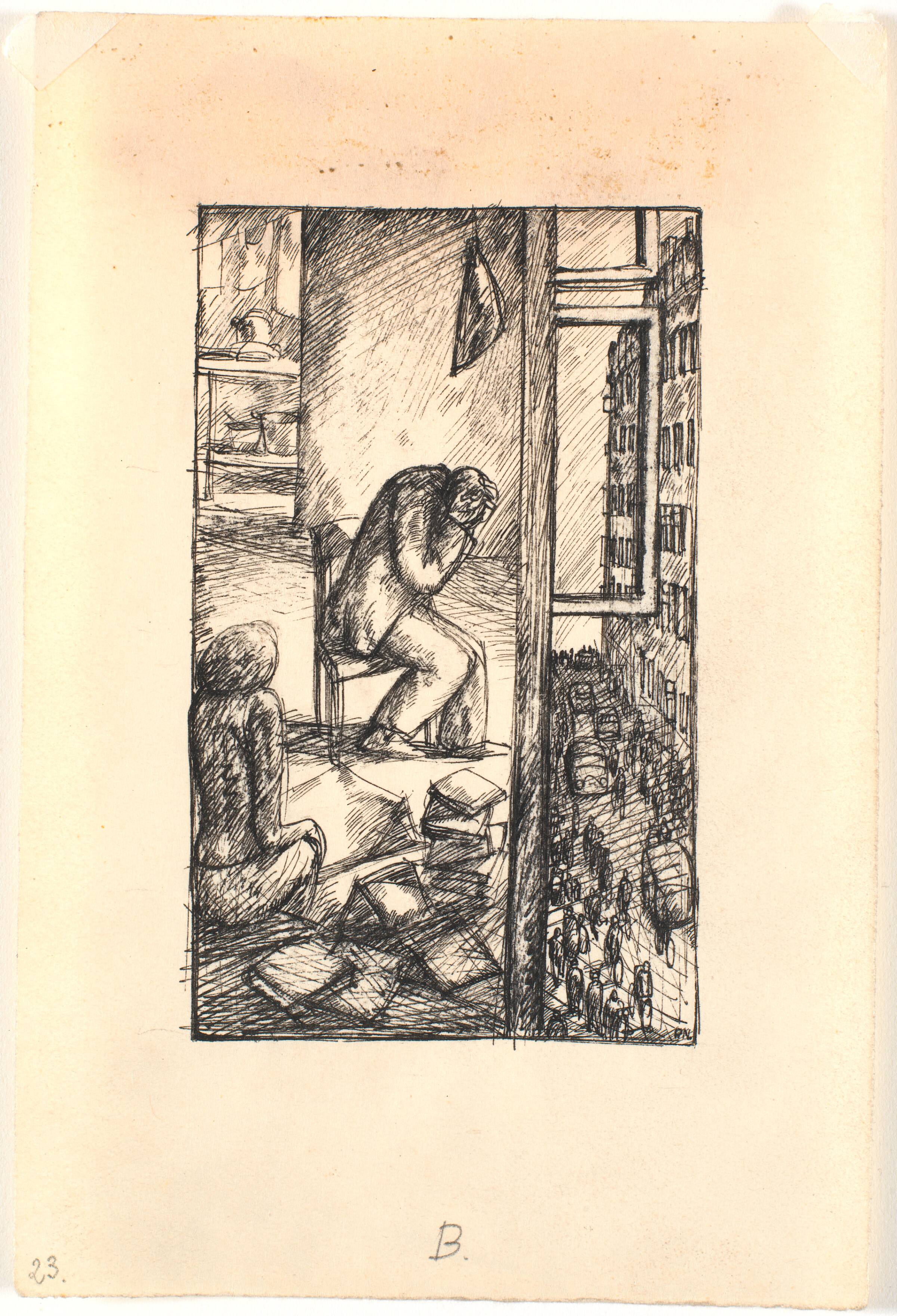 A, Palle Nielsen, 1949-1950