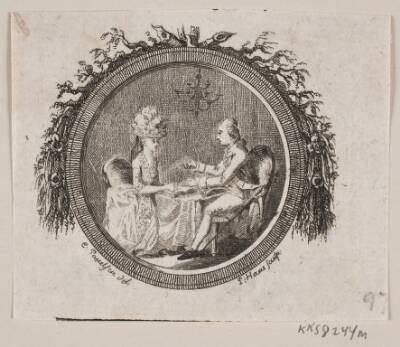 Vignet til Samuel Richardson "Sir Carl Grandisons Historie"