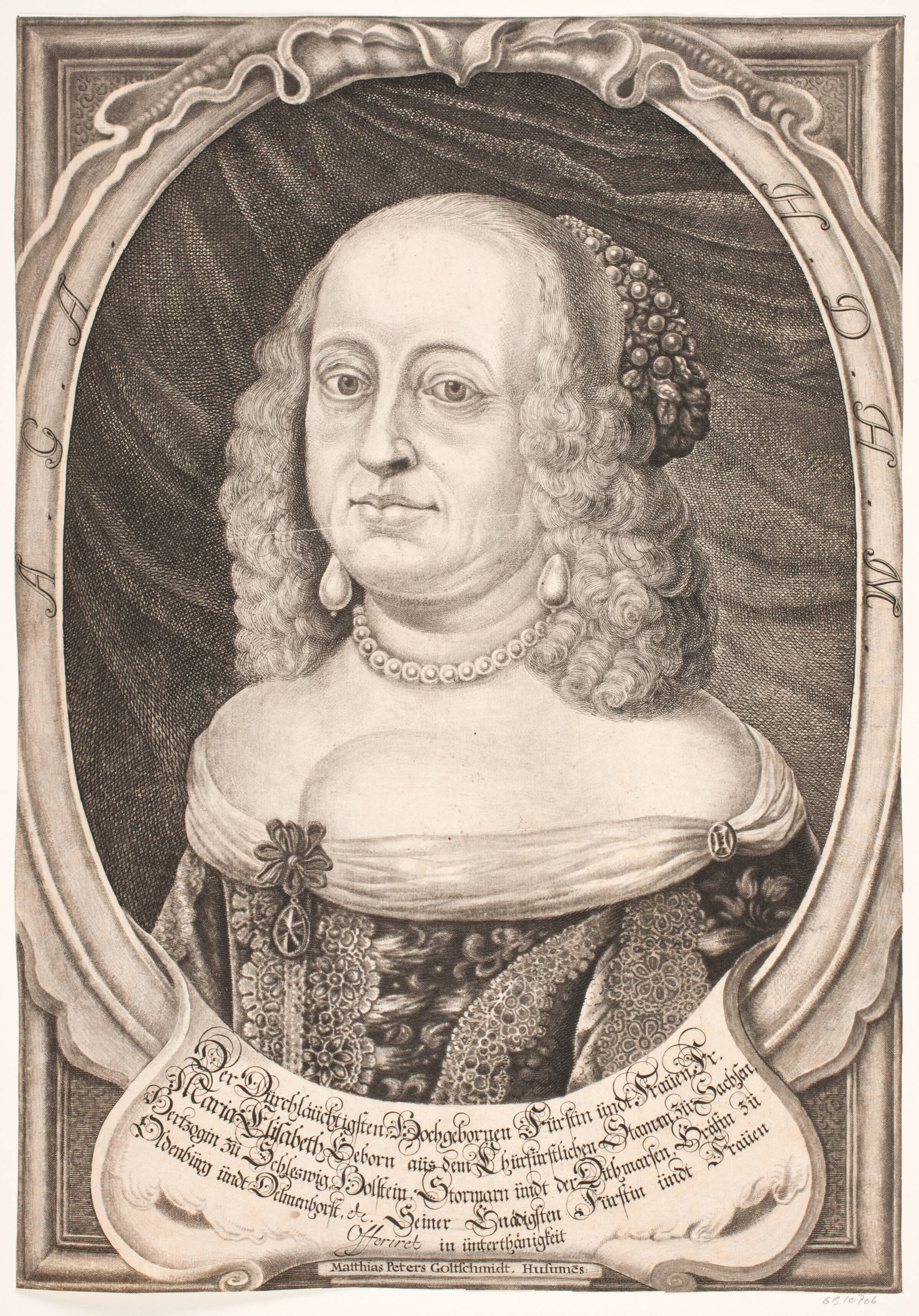 Hertuginde Maria Elisabeth af Gottorp, Mattis Petersen, 1650-1674