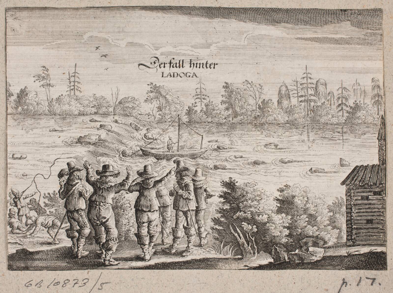"Der Fall hinter Ladoga", Ubekendt, 1647