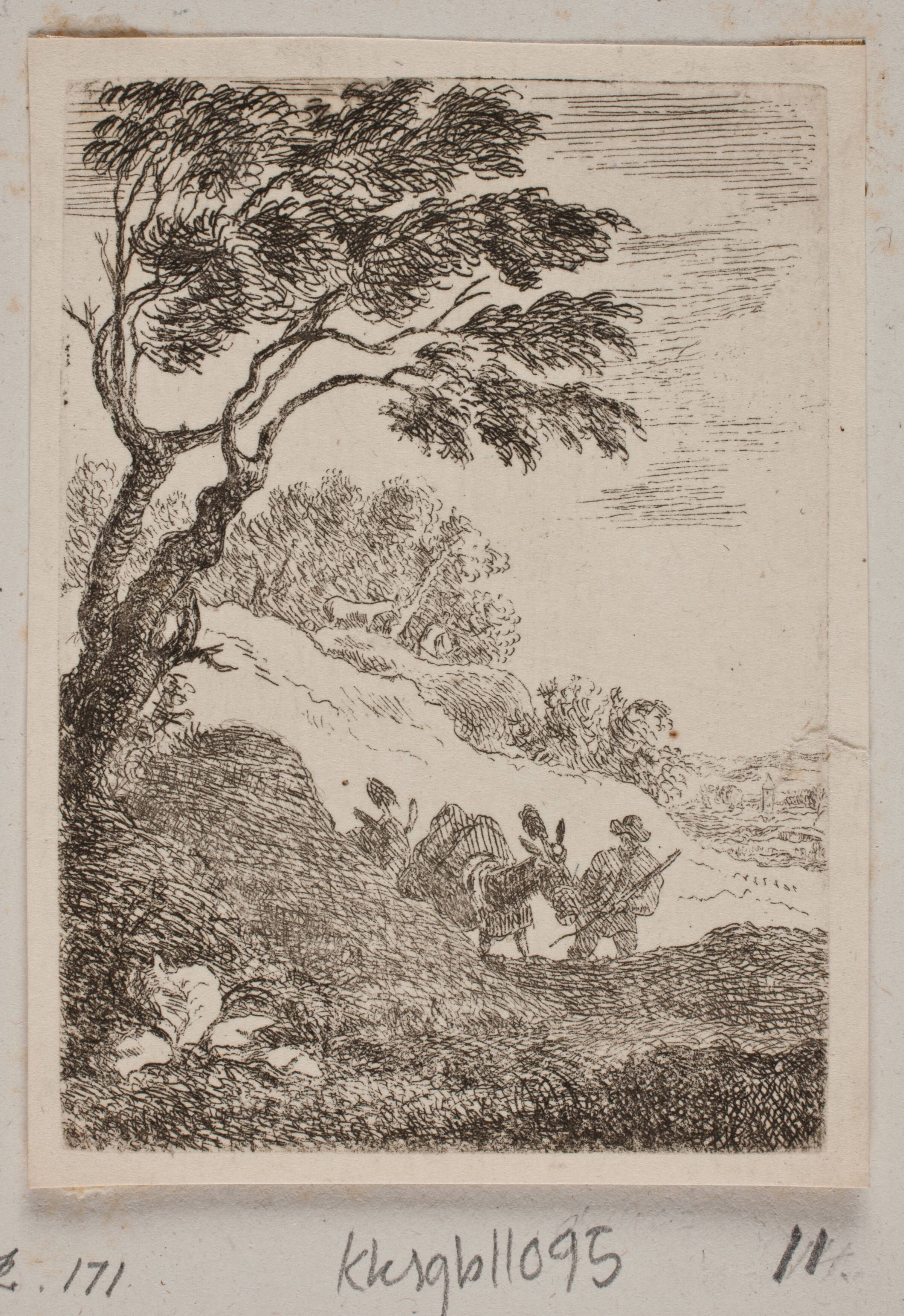 En Bjergegn, B. Flügge, 1758