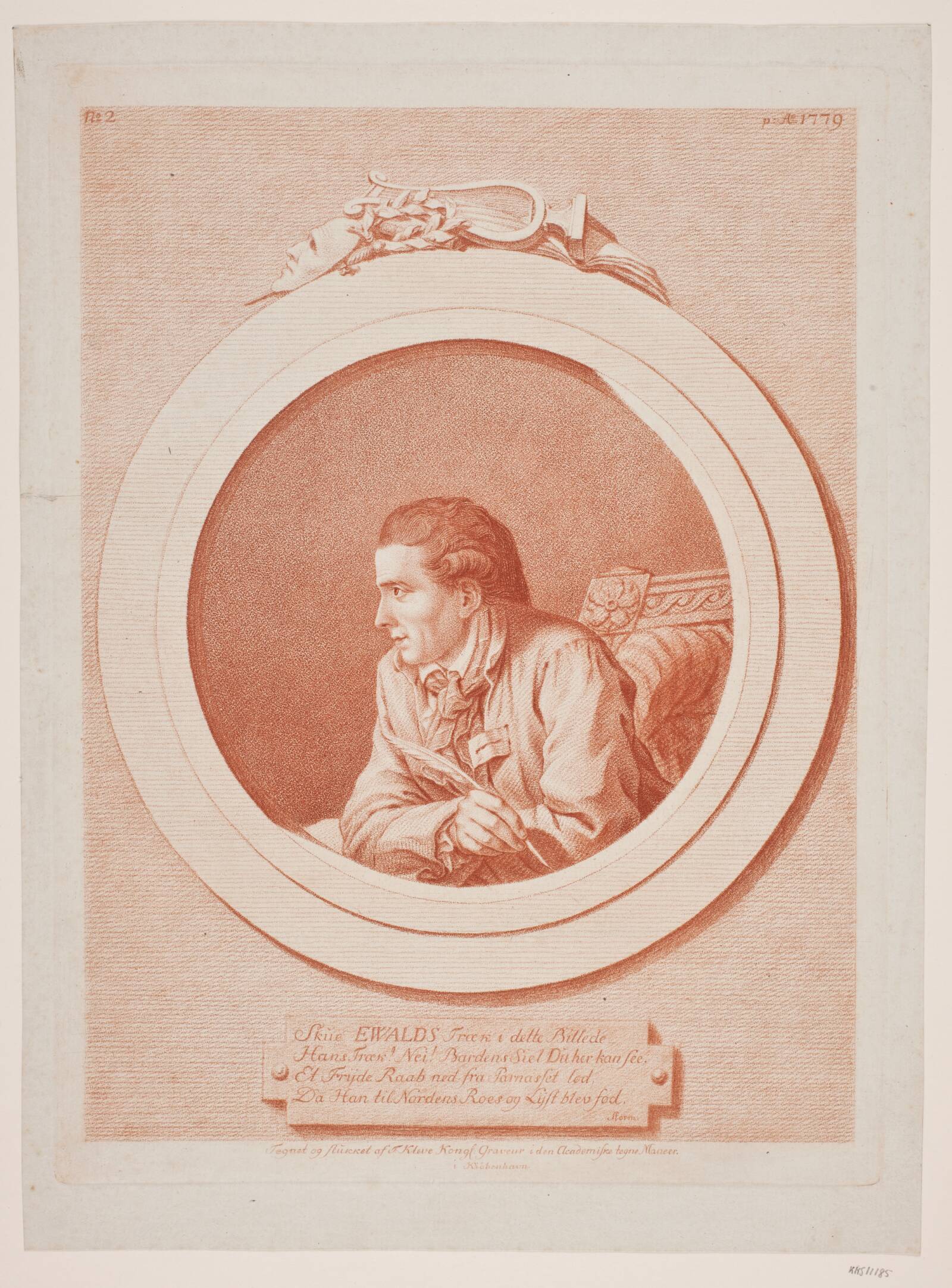 Johannes Ewald, Terkel Kleve, 1779
