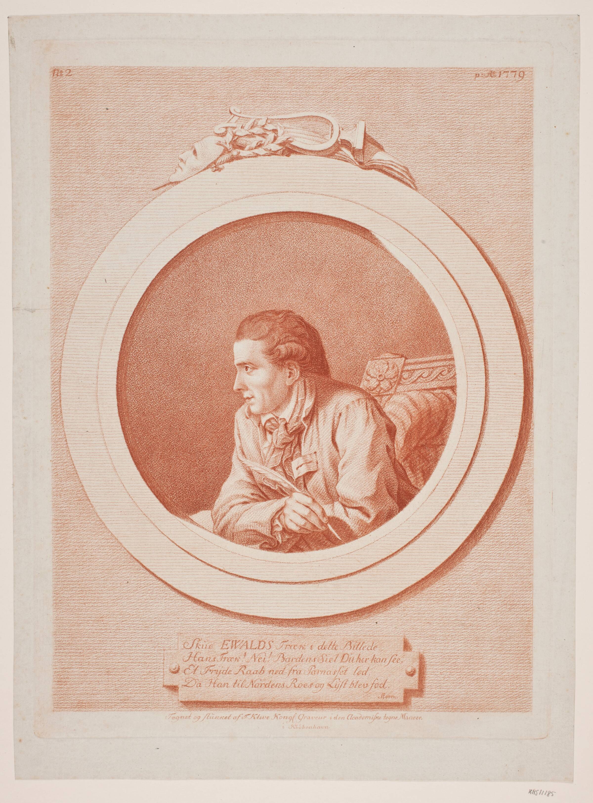 Johannes Ewald, Terkel Kleve, 1779