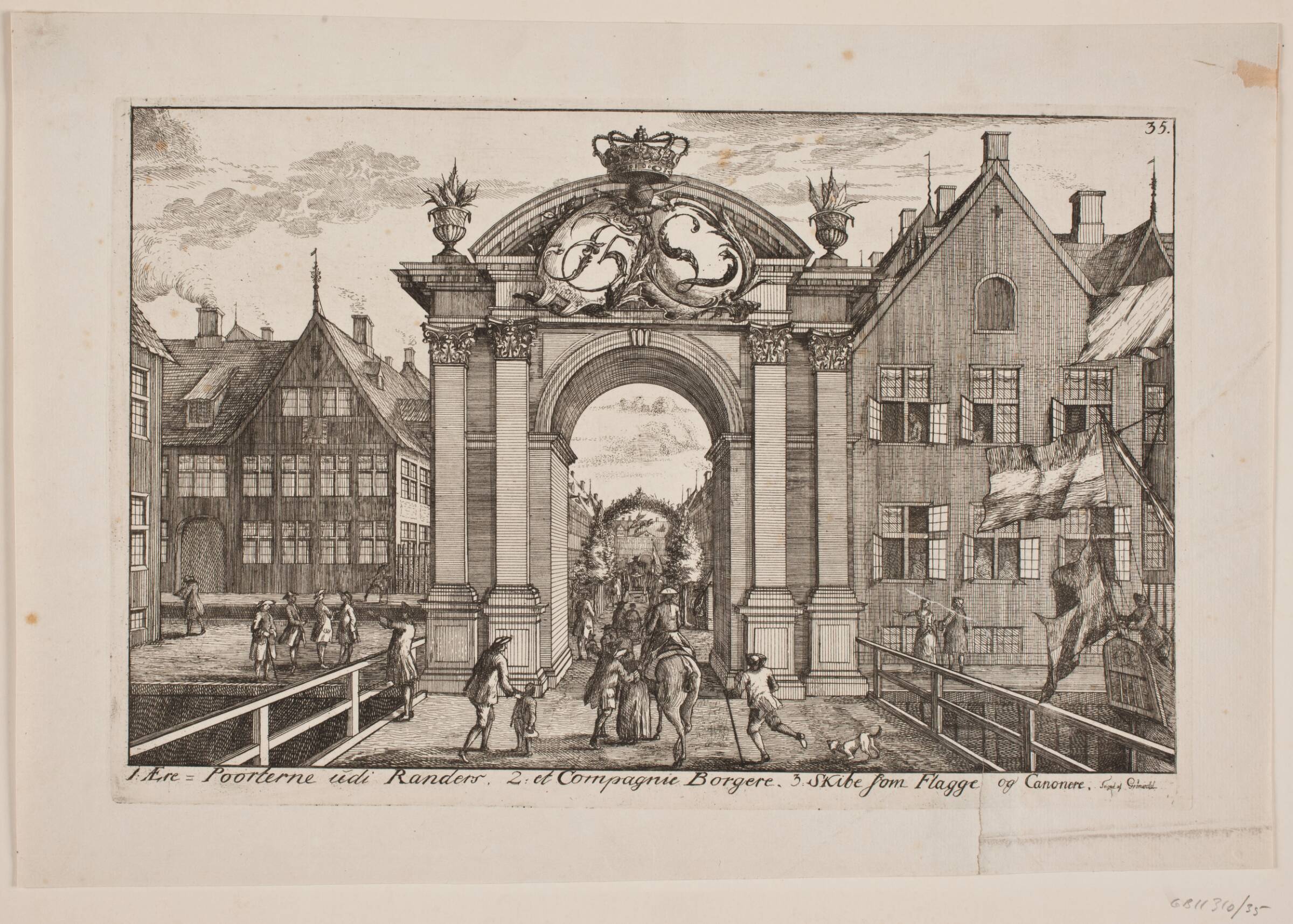Frederik V's æresport i Randers, Poul Isac Grønvold, 1749