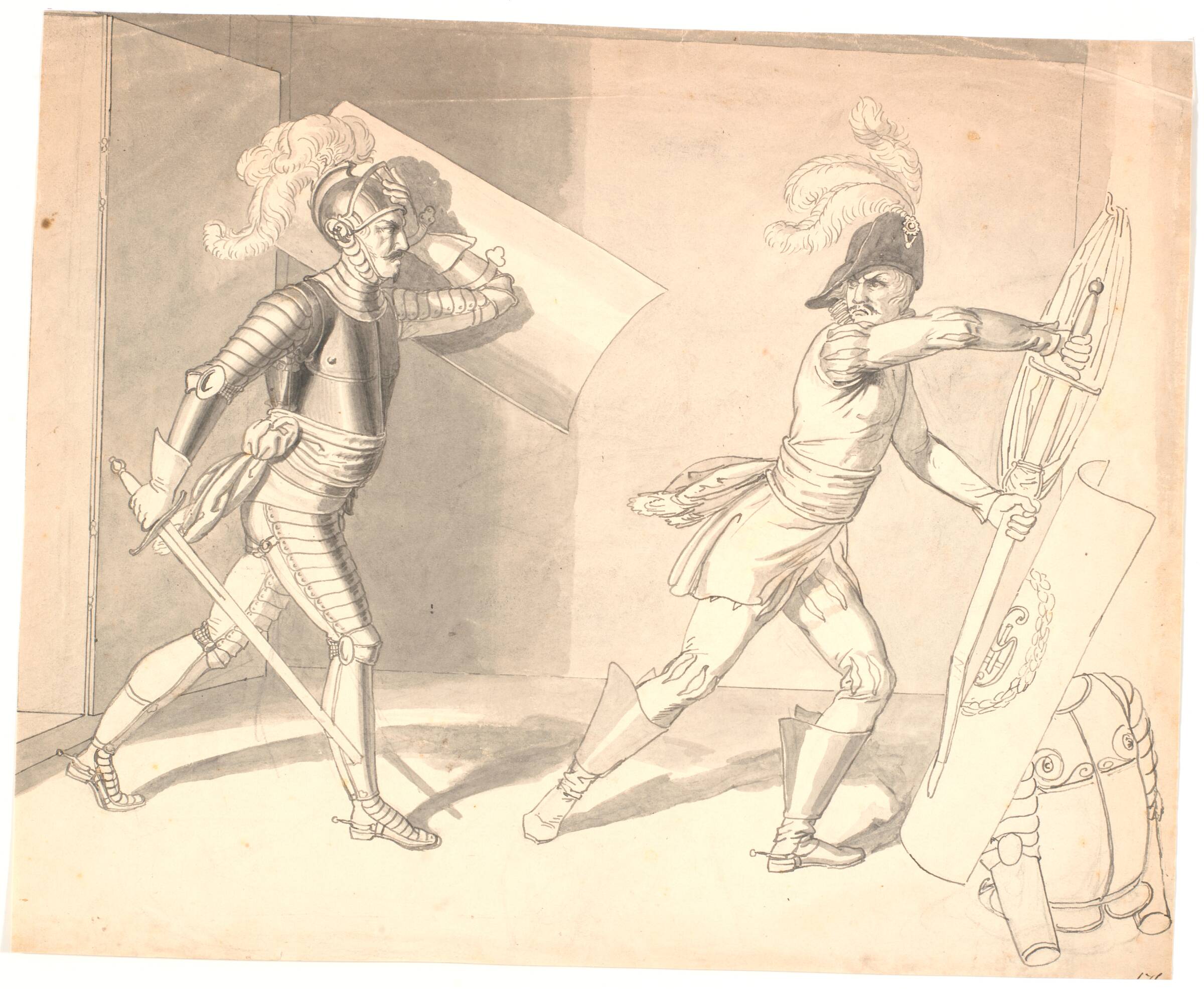 To kæmpende krigere, Erik Pauelsen, 1749-1790
