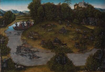 Kurfyrst Frederik den Vise (1463-1525) af Sachsens jagt