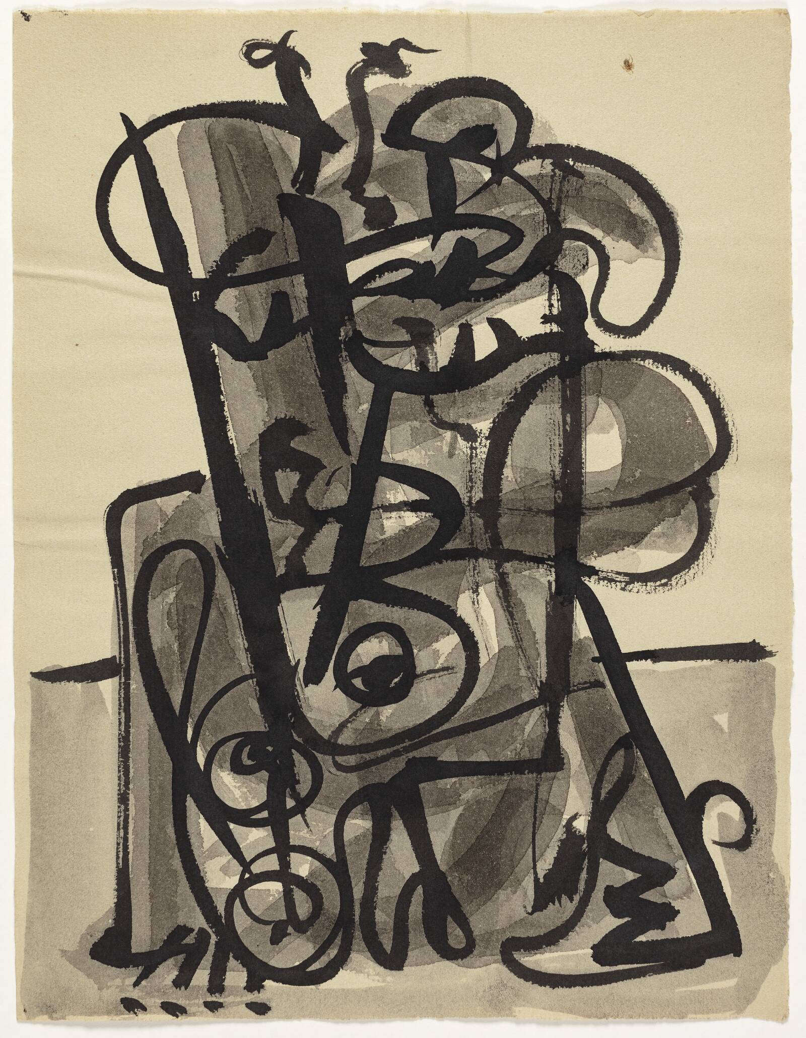 Figuration, Richard Mortensen, 1945-1948