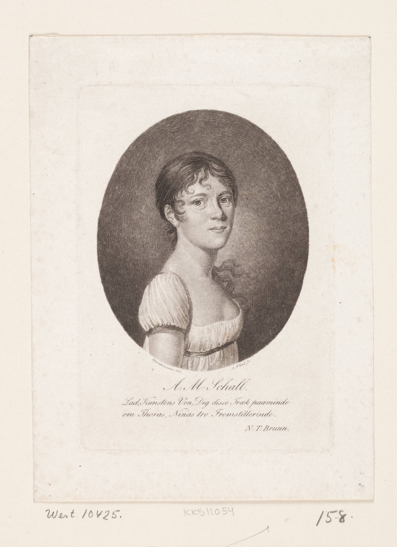 Anne Margrethe Schall, Andreas Flint, 1767-1824
