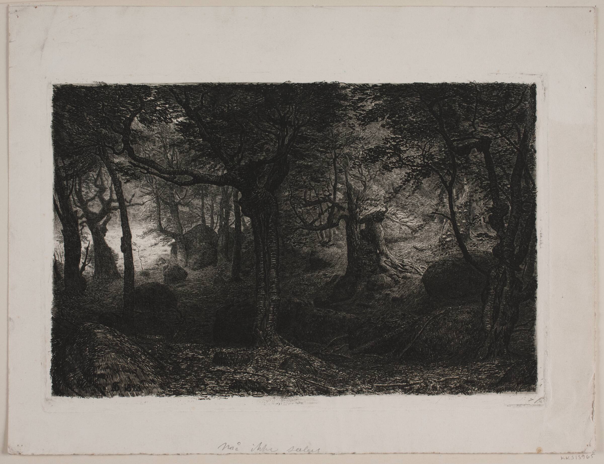 Troldeskoven, Niels Skovgaard, 1893