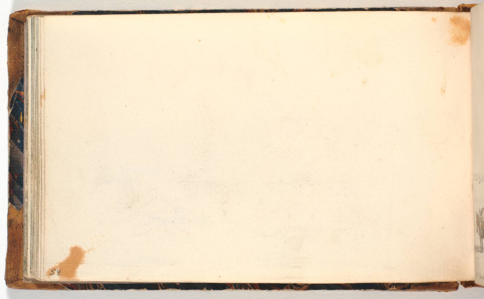 Blank, Martinus Rørbye, 1832