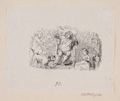 Illustration til "Springfyren" i H.C. Andersen, "Eventyr og Historier", Bind 2