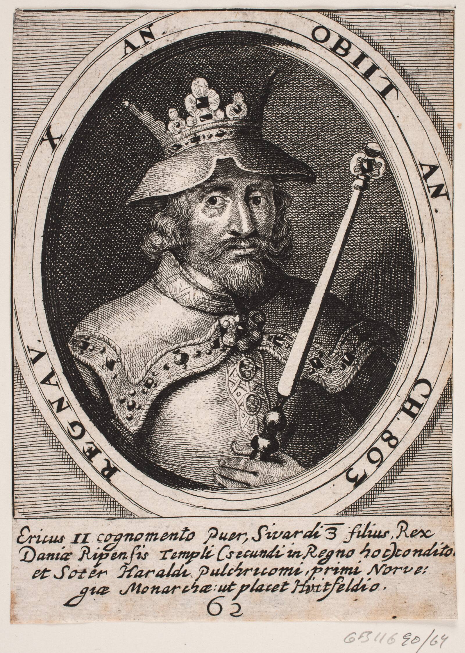 Kong Erik II, Ubekendt, 1646