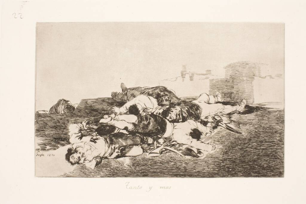 Så mange - og flere (22), Francisco de Goya, 1810-1820
